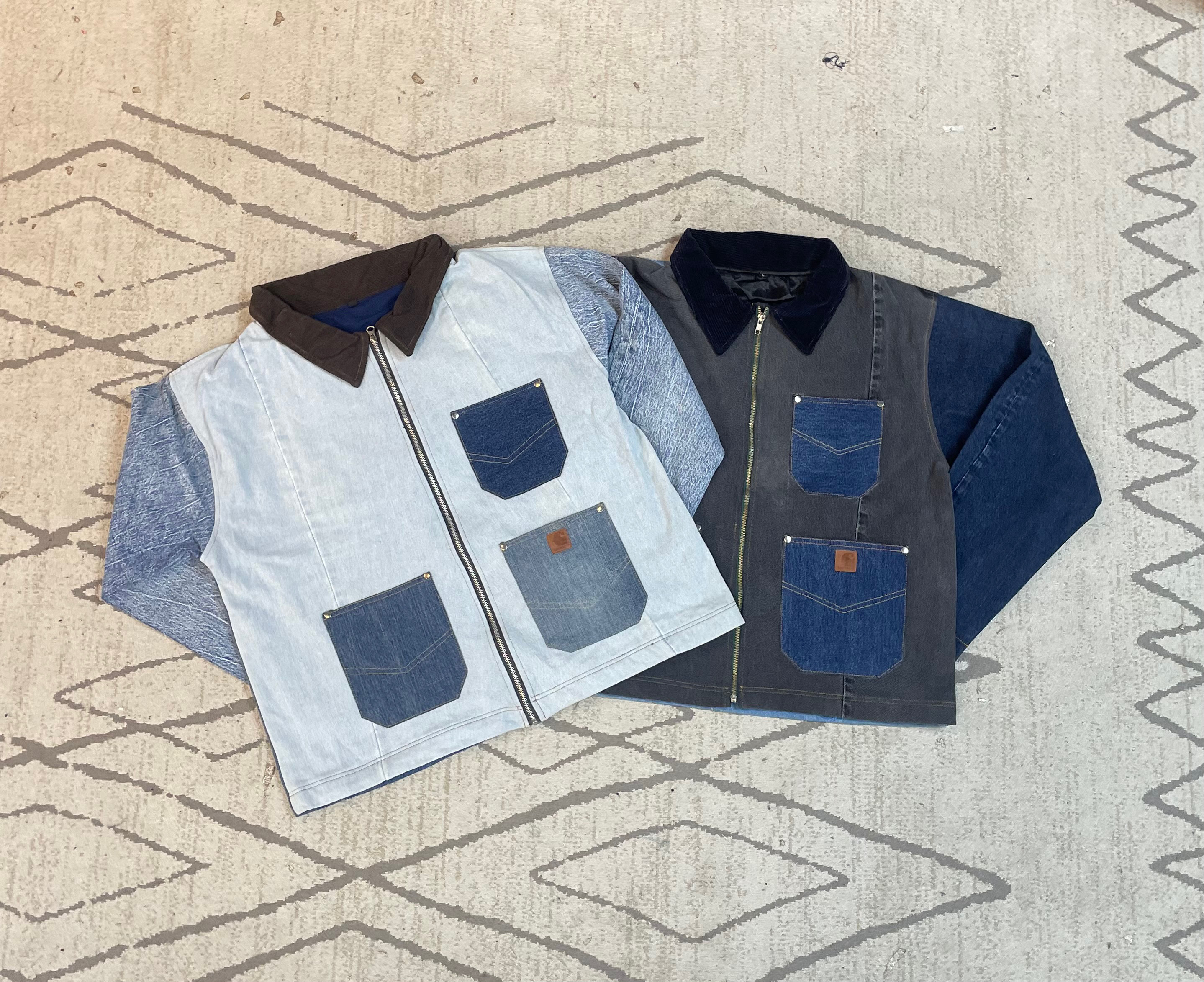 Upcycle Denim Carhartt Jacket (DV -01-464)