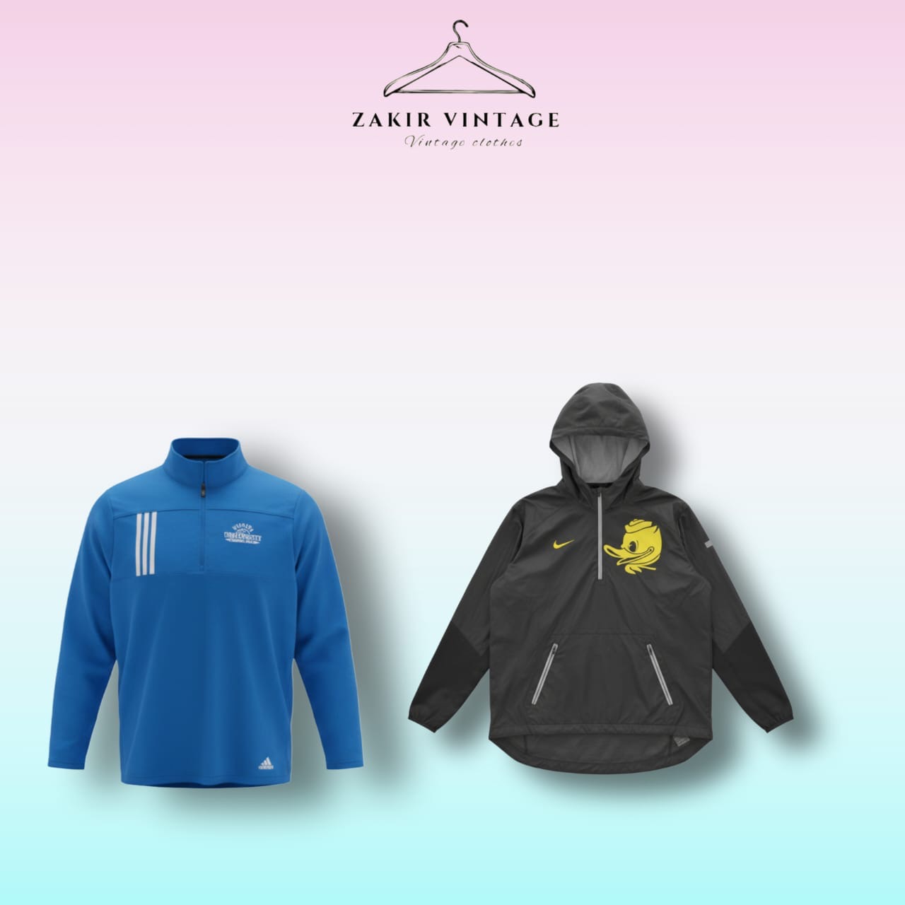 Vestes de survêtement à demi-zip