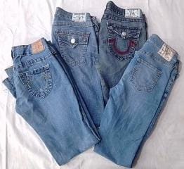CR6010 True Religion Flare & Straight Jeans