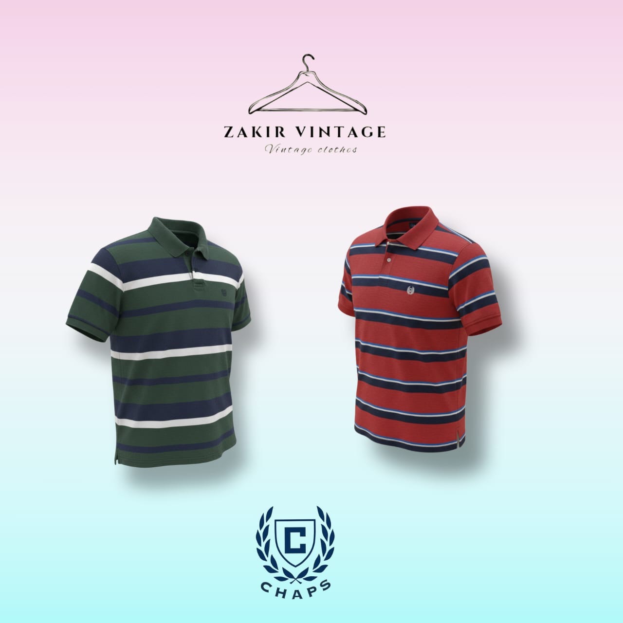 Chaps Coller T shirt