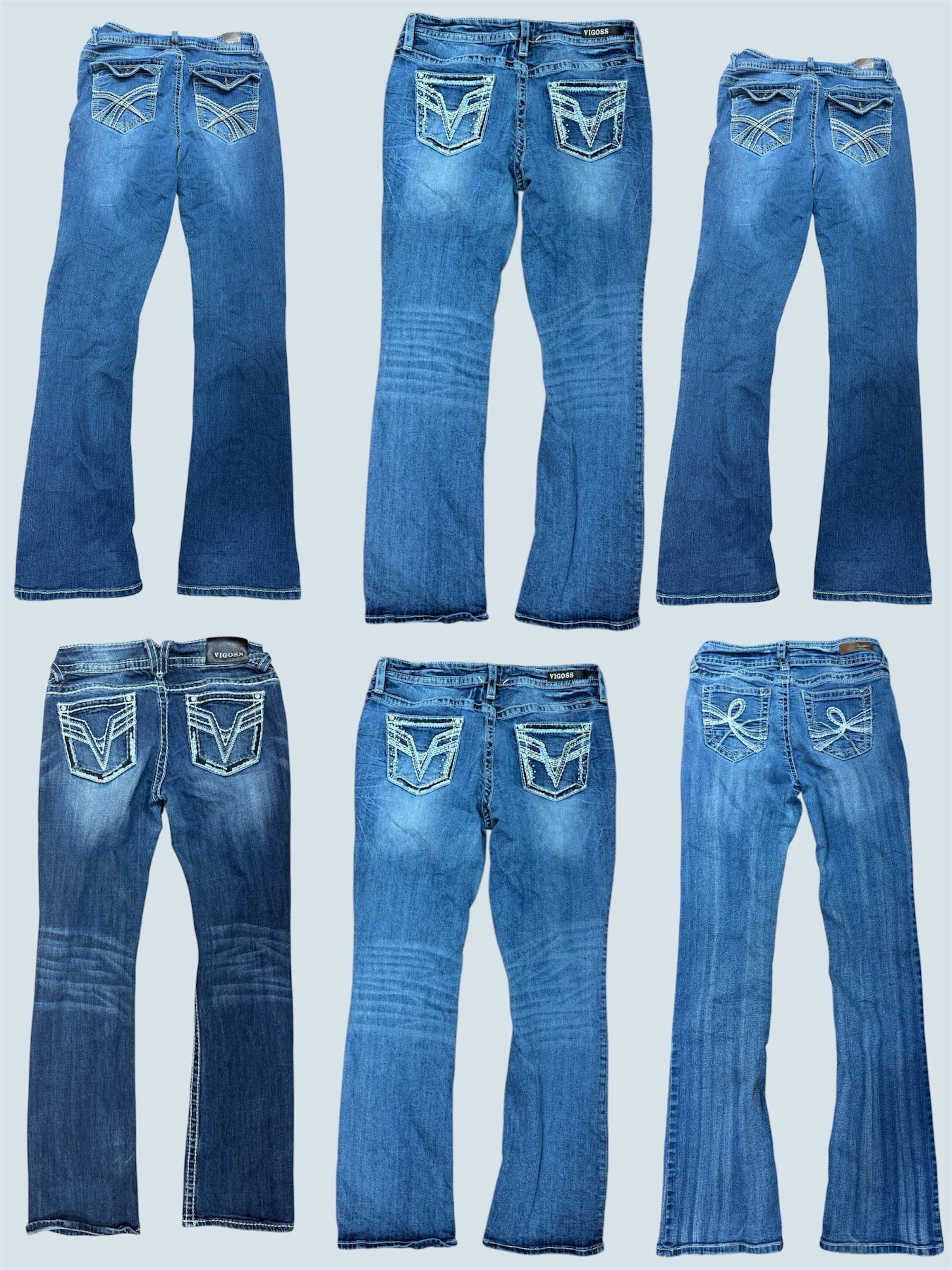 Y2k Vigoss & wall flower jeans