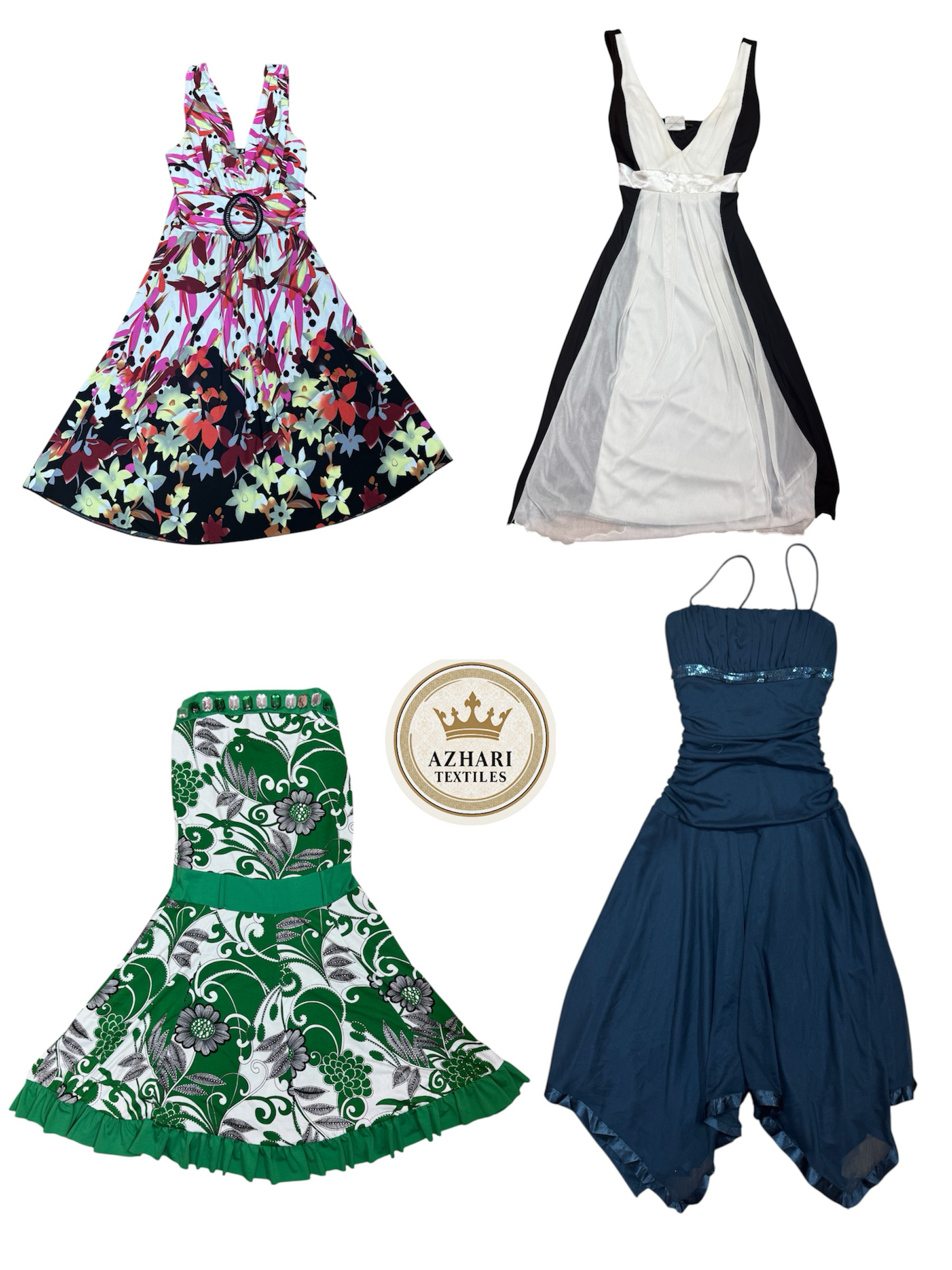 Y2K mini & midi Grunge Dresses 10 pcs At 371