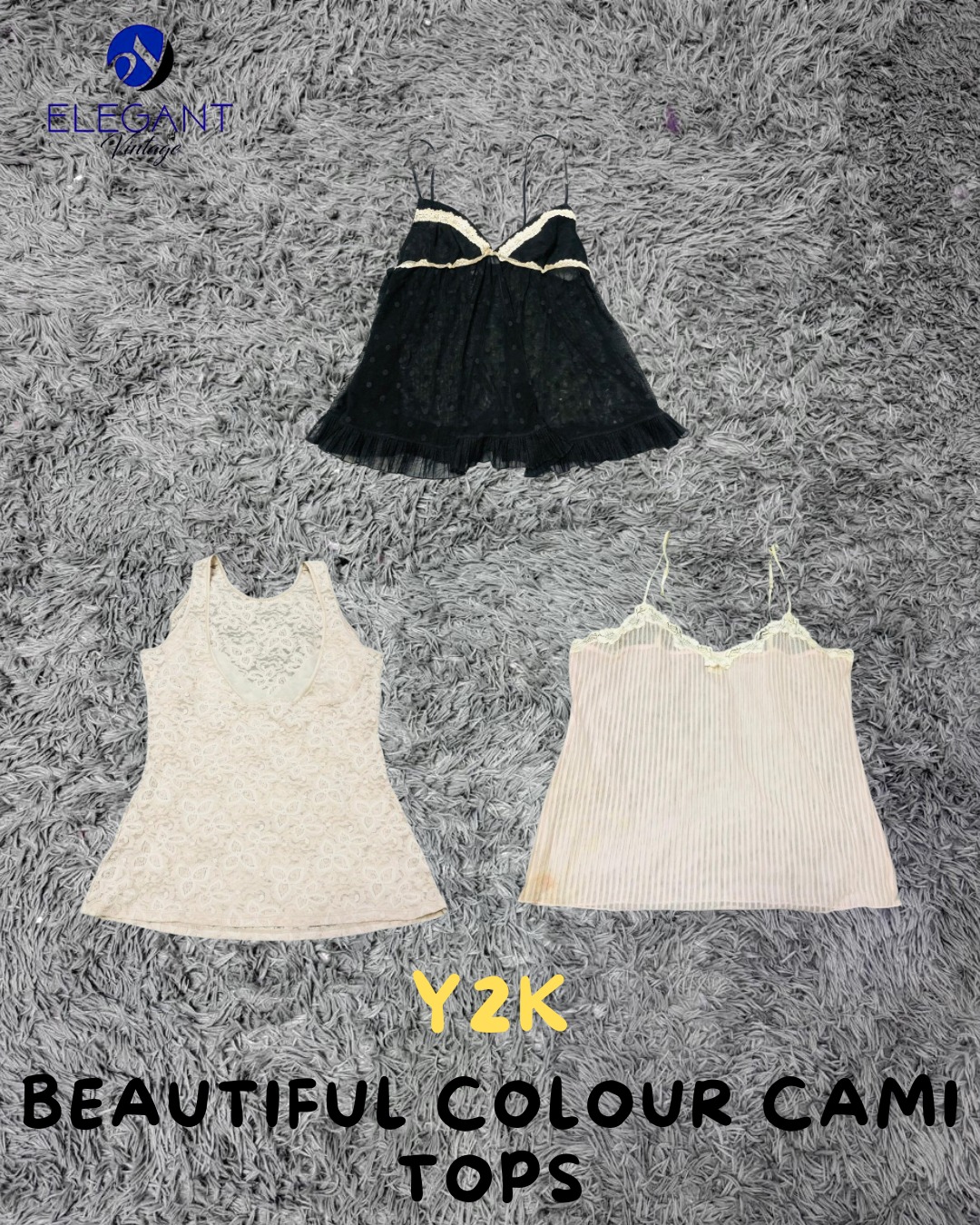Y2K Beautiful Colour Cami Tops - EV2175