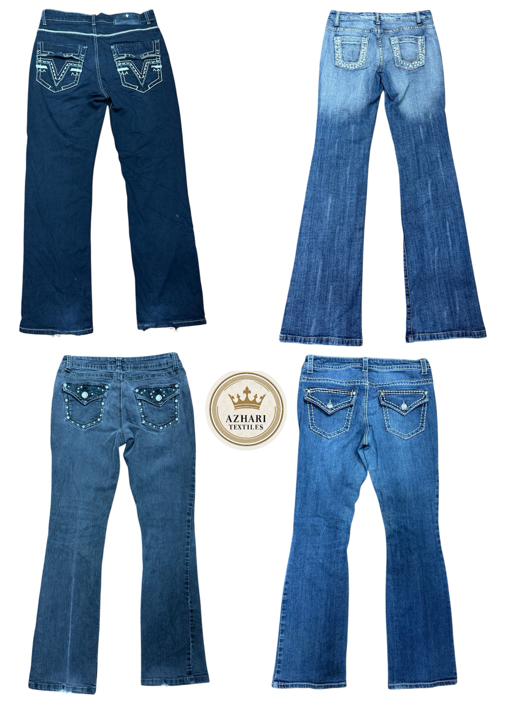 Y2K Embellished jeans At 378