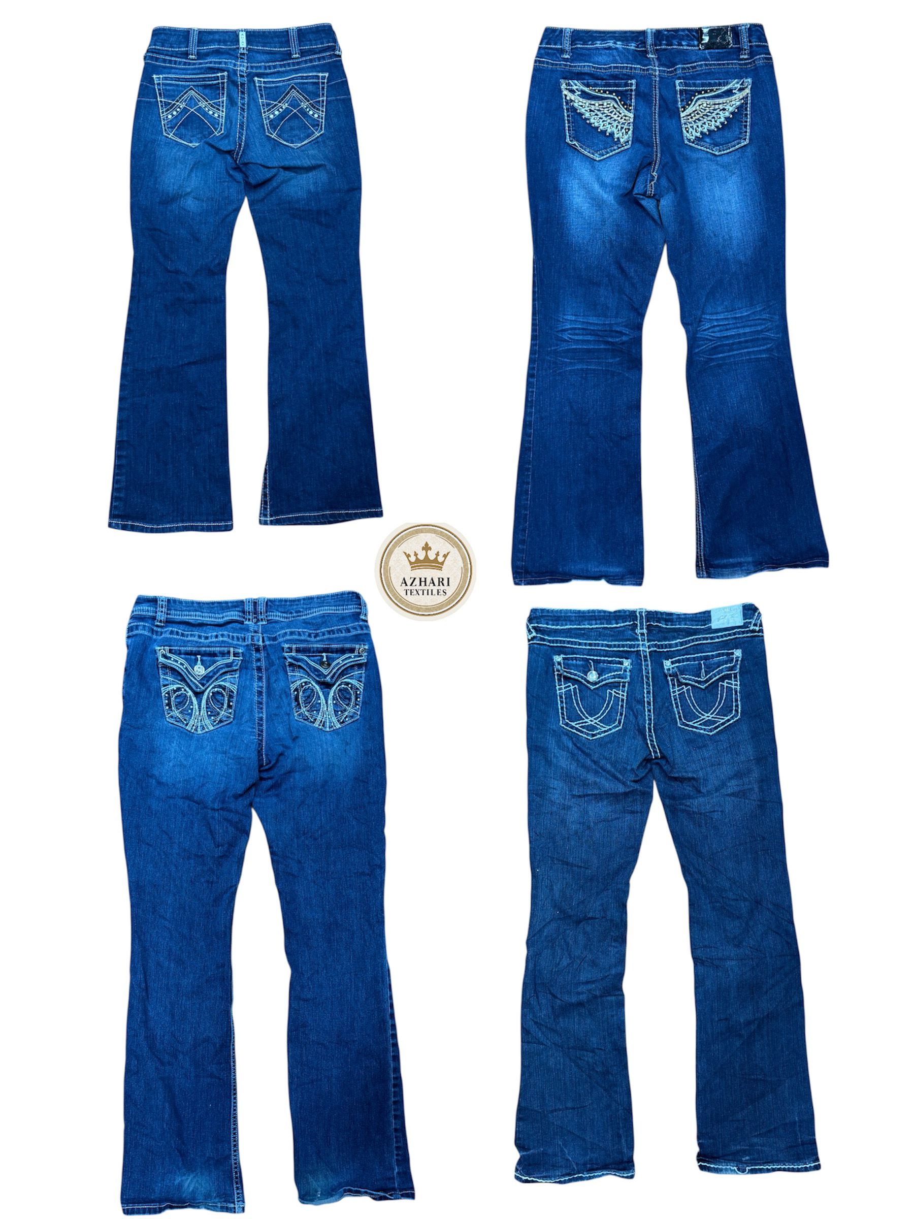 Y2K Embellished Jeans