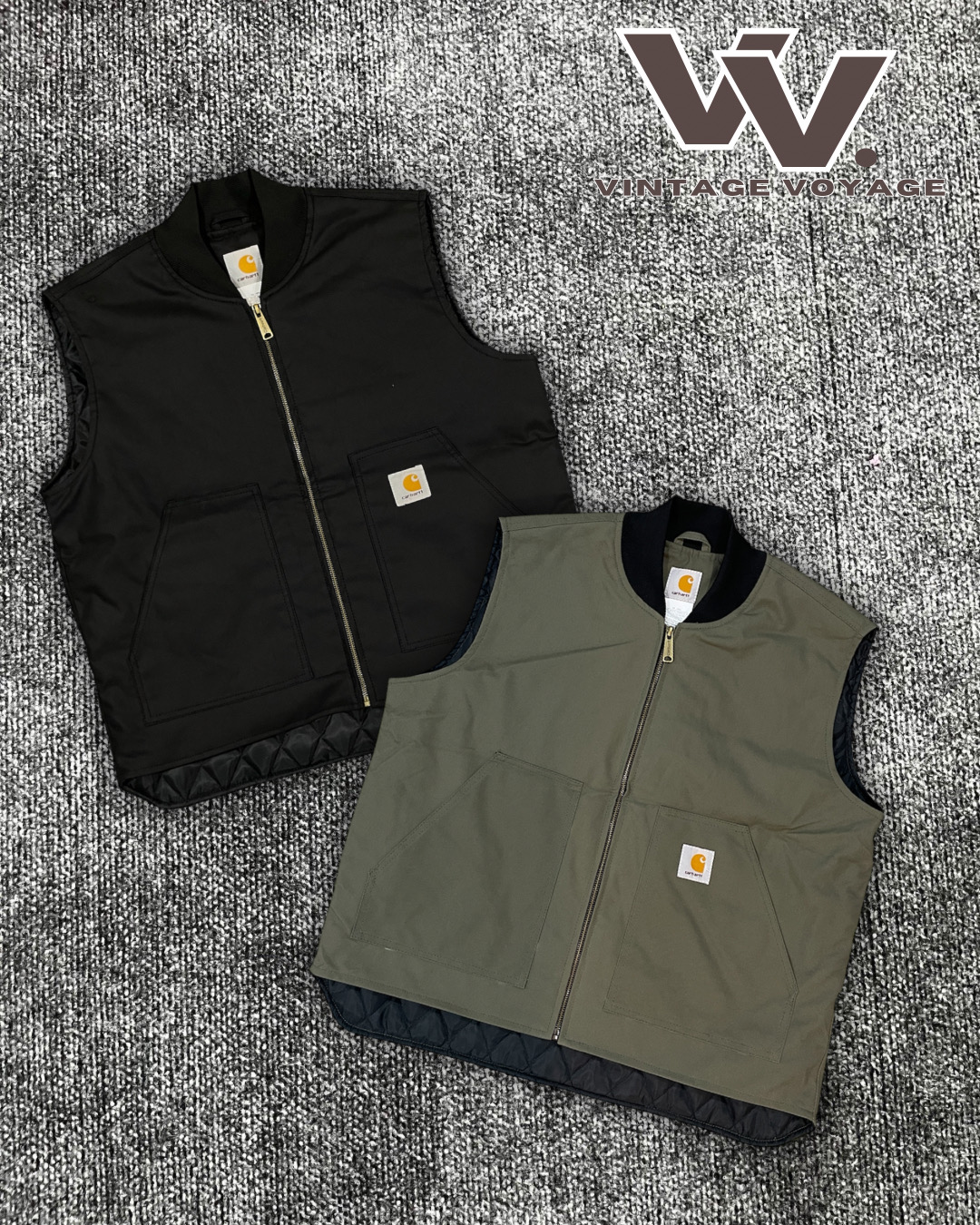 Carhartt reworked style mix colour gilets #22126