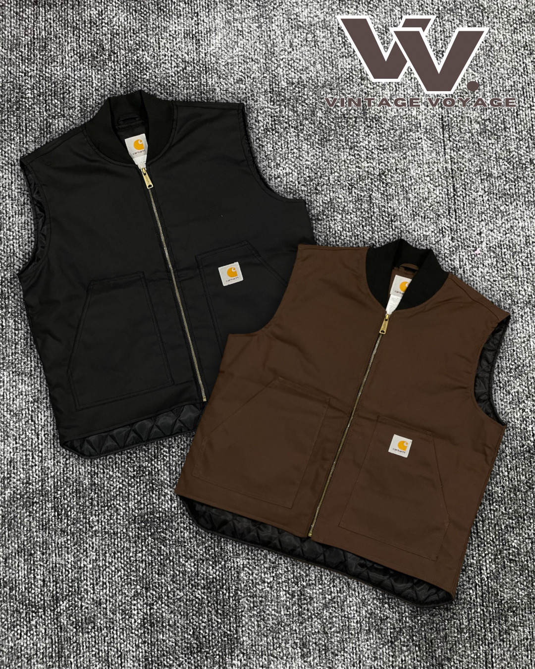 Carhartt reworked style mix colour gilets #22126