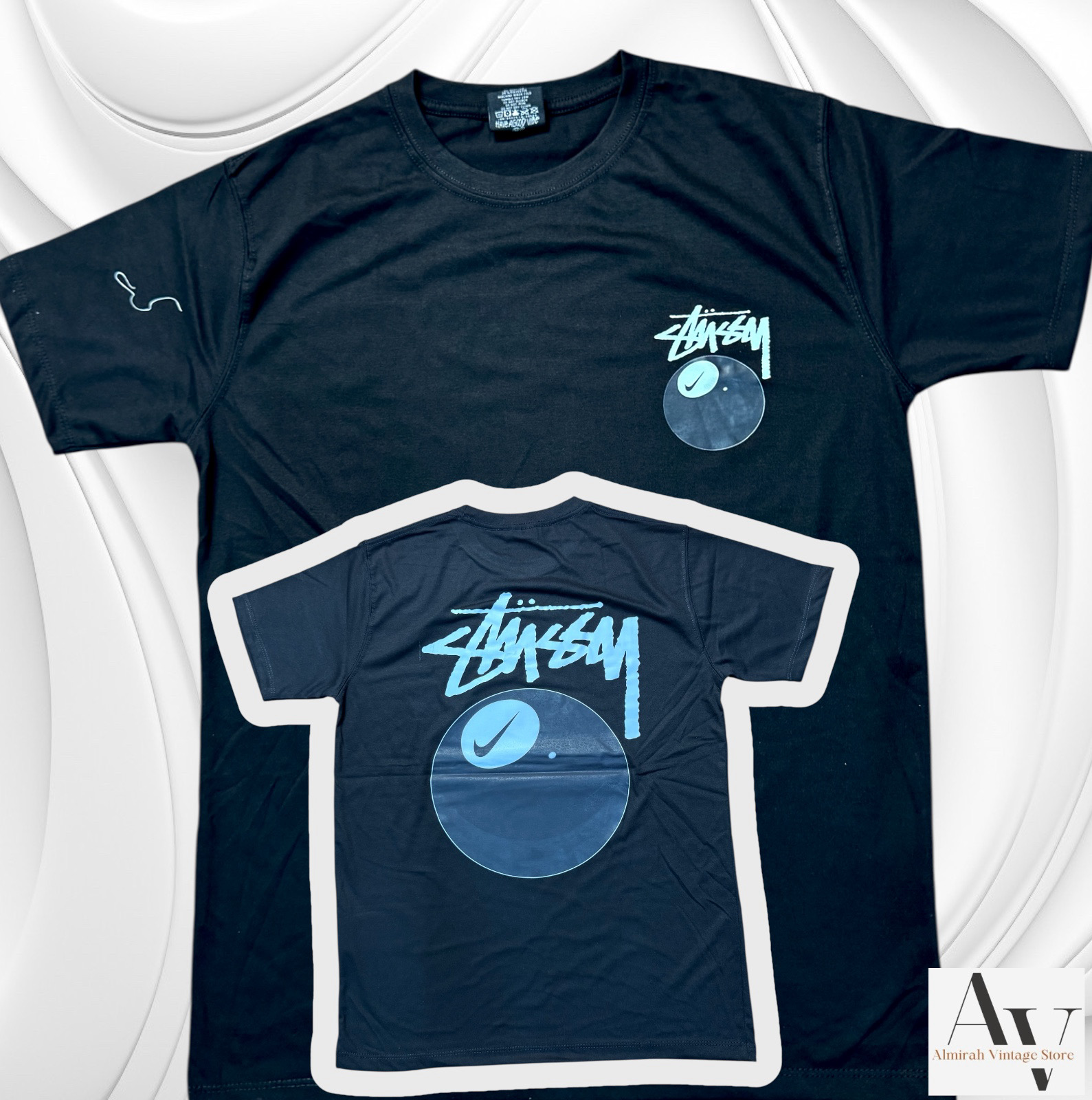 Stussy rework style nike stussy in black