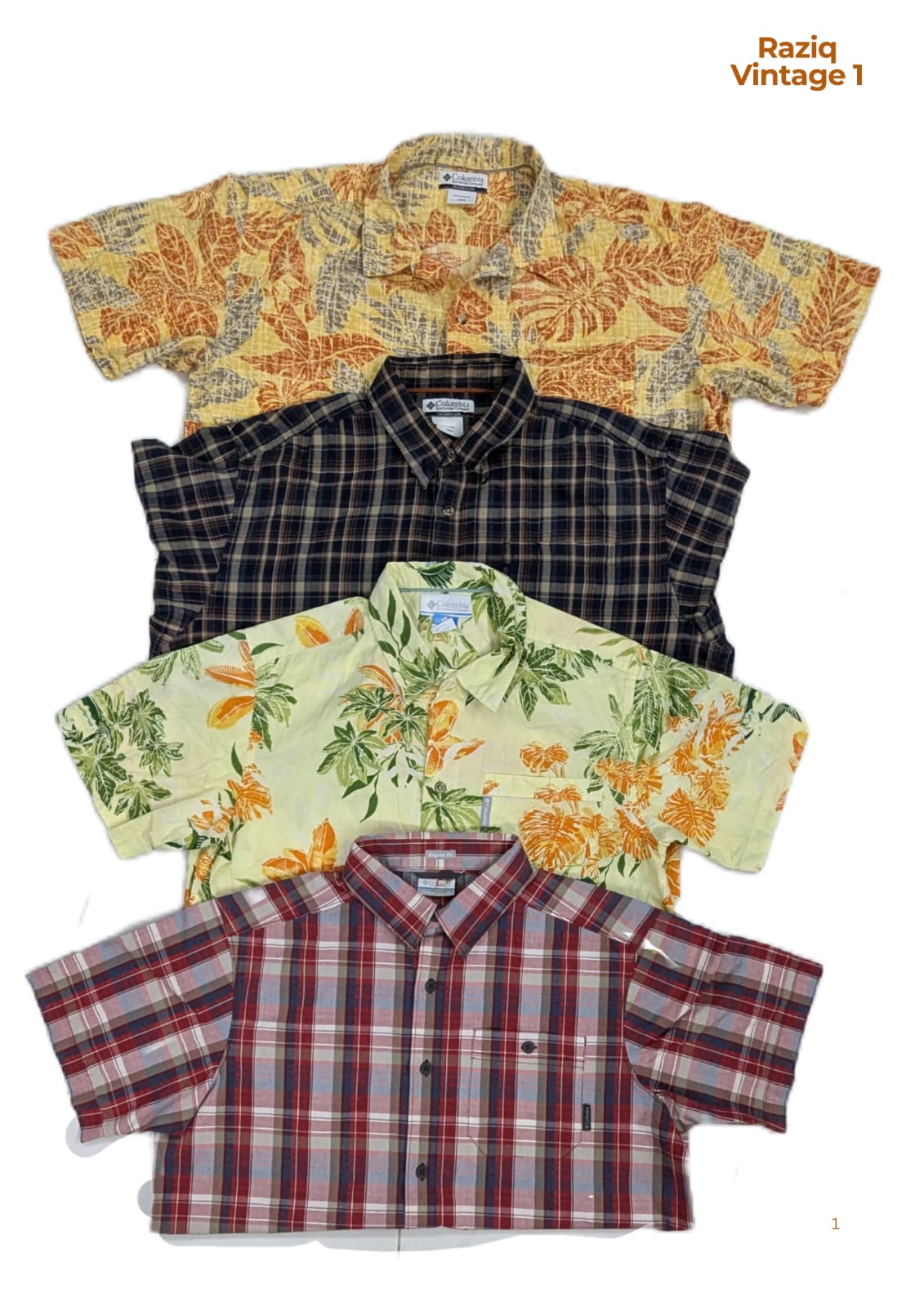 💥 RV1859 Columbia Shirts