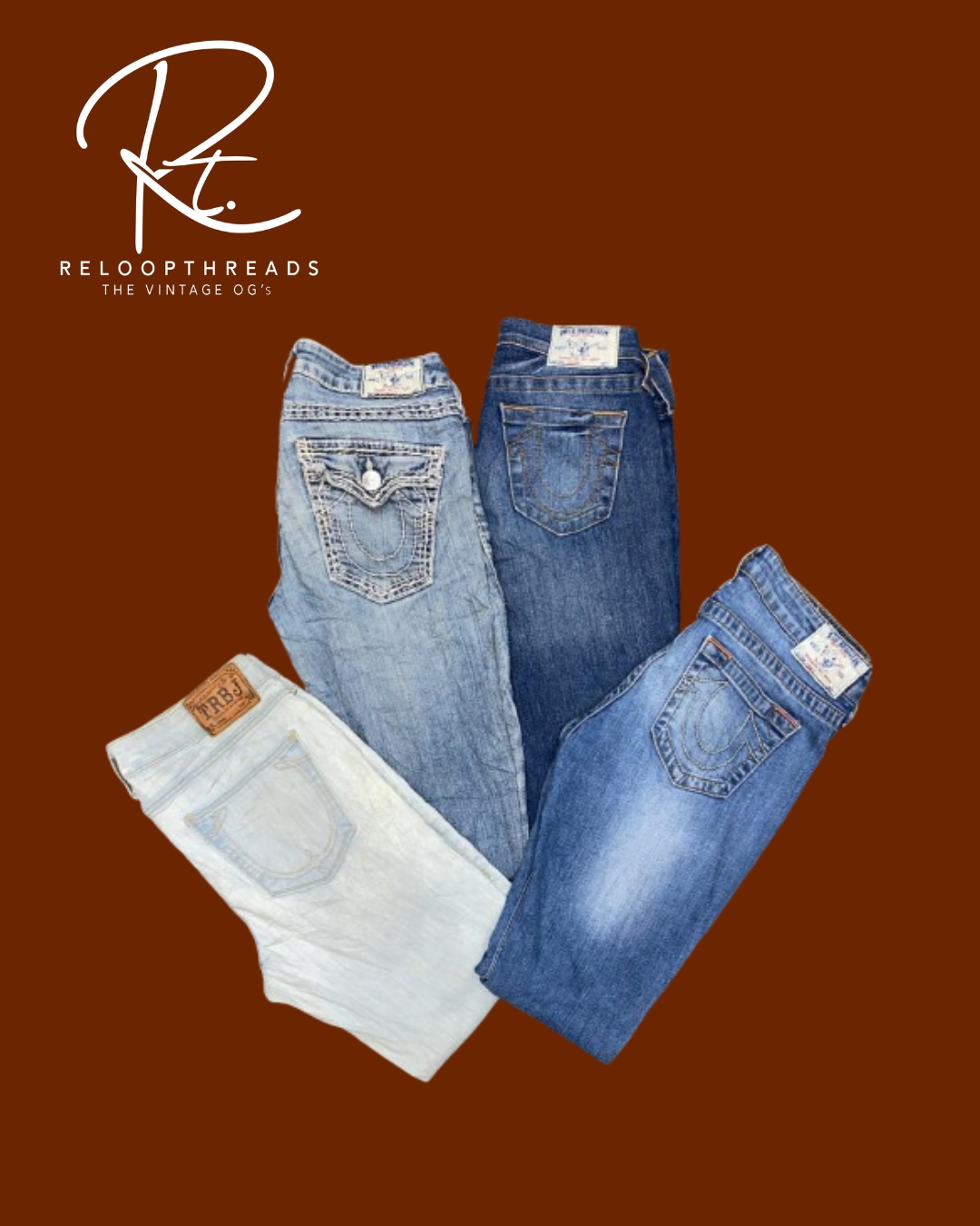 RT 1366 True Religion Mix Jeans