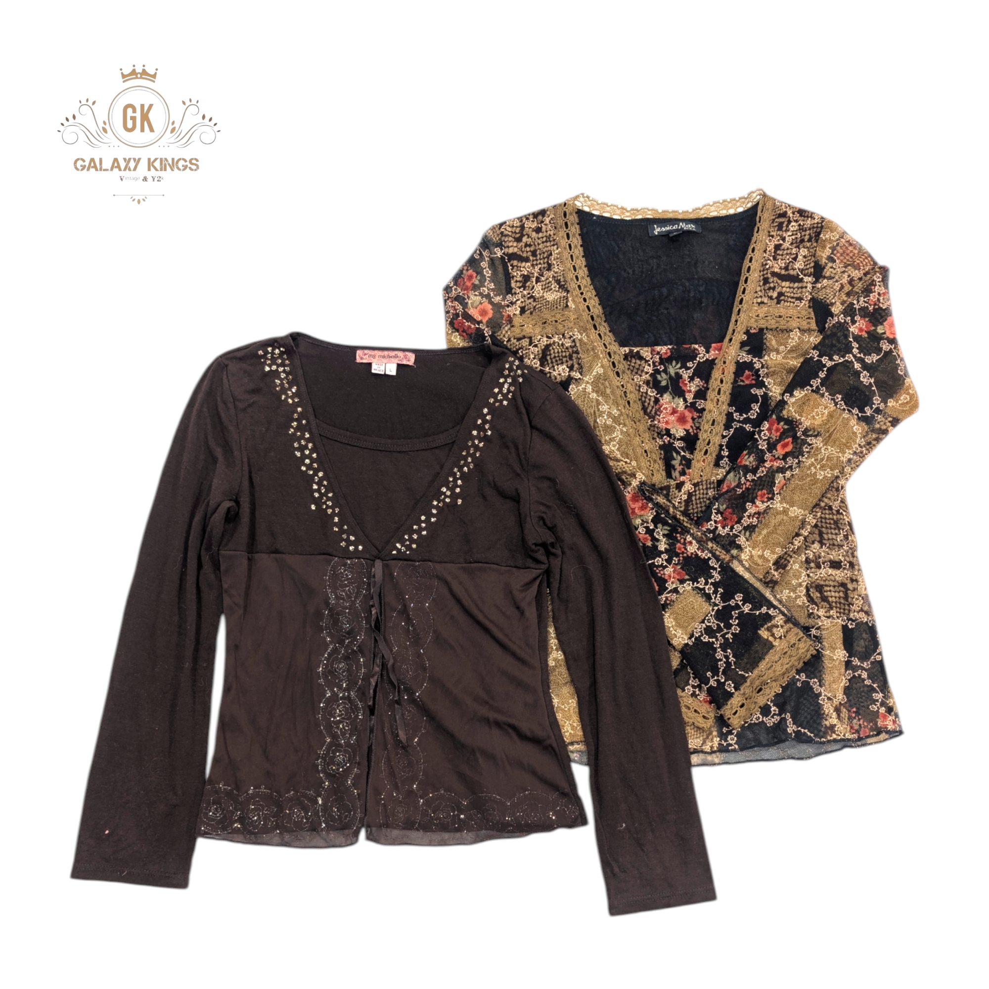 Y2K Italian Sexy Blouses