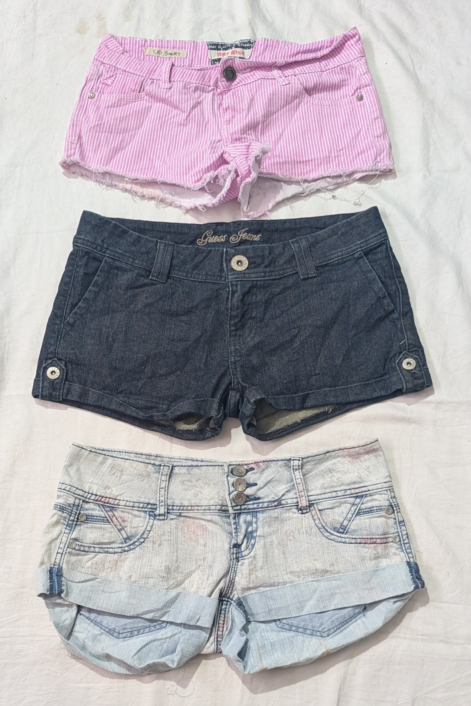 Designer Micro Mini Shorts  (BRANDS INCULOADED) Hott kiss, viggos,, guess,etc
