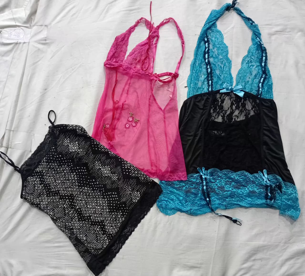 CR6026 Y2K Lingerie Tops
