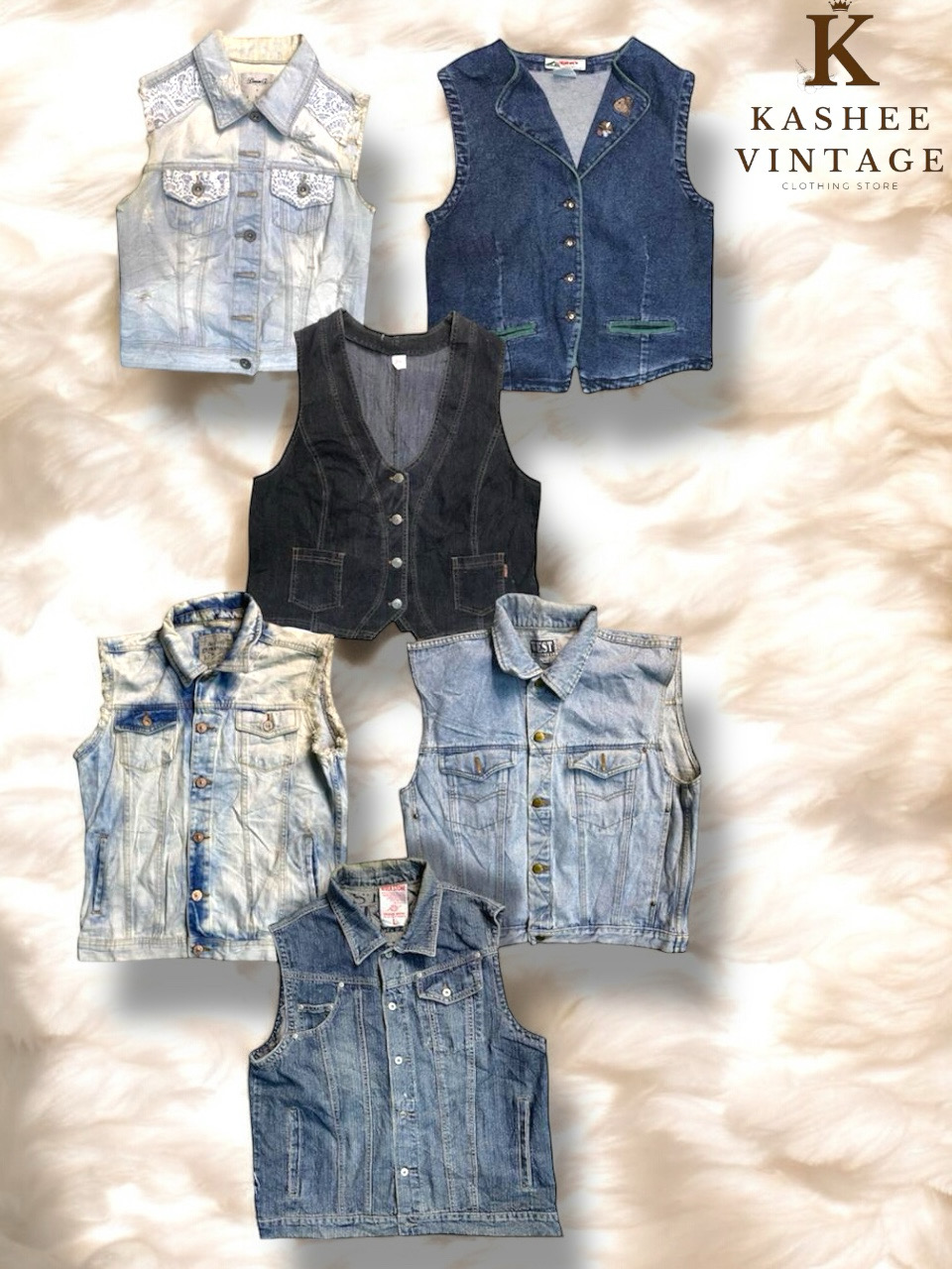 Denim vest