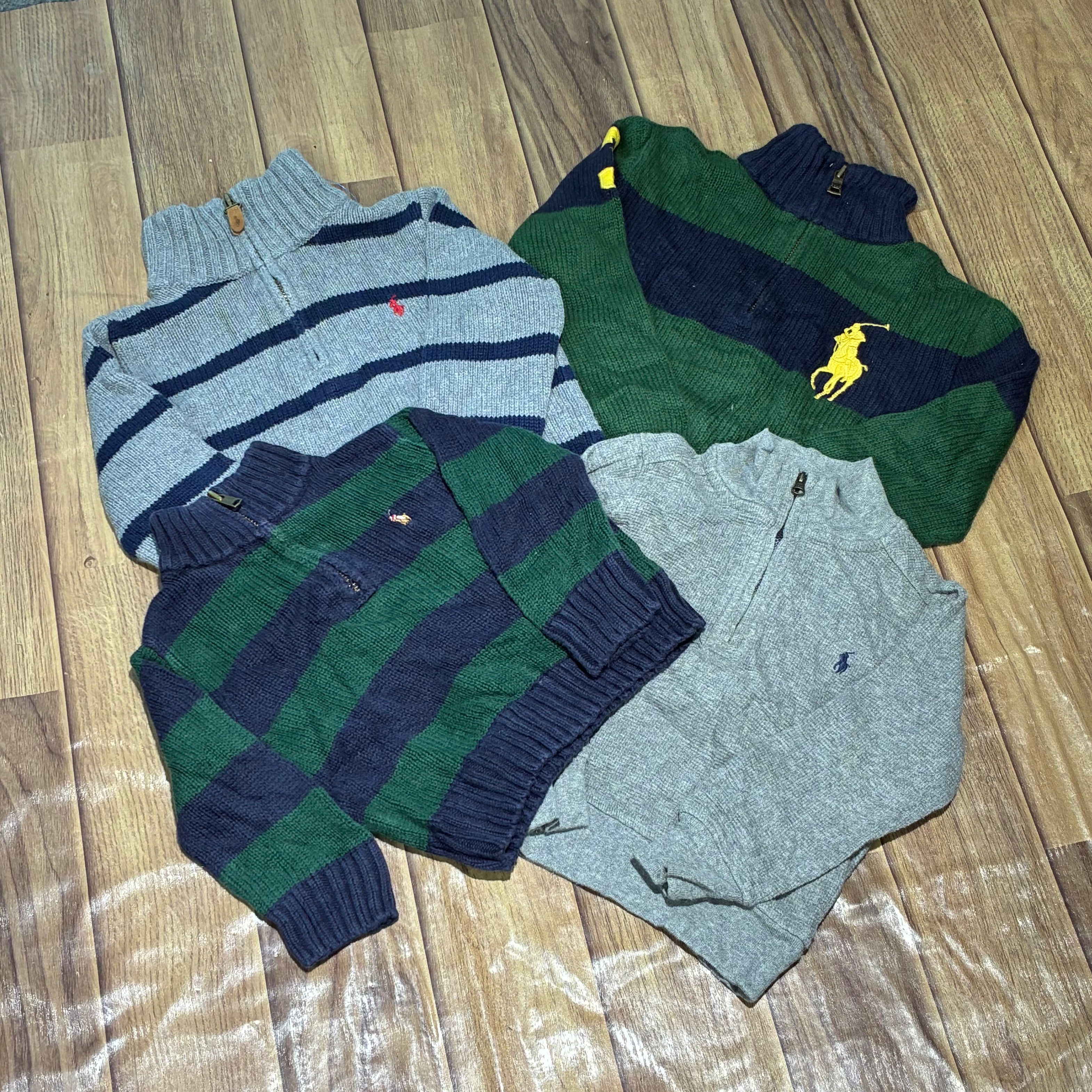 Ralph Lauren Polo Kids Qutar Zip (FNC:1351)