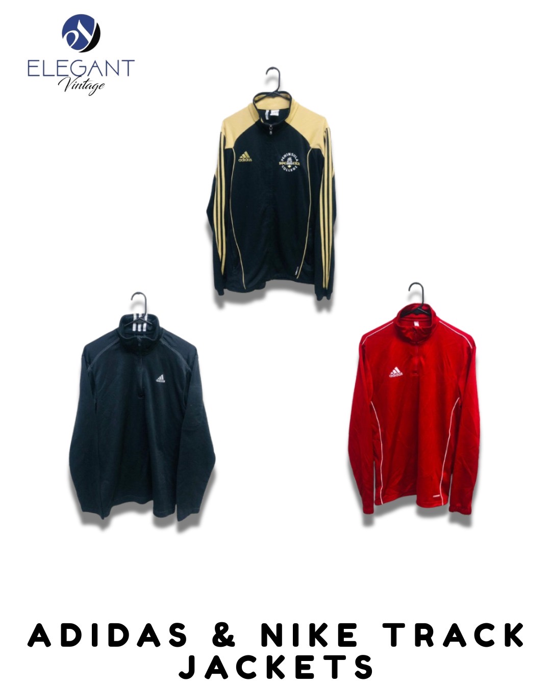 Adidas & Nike Track Jackets - EVM657