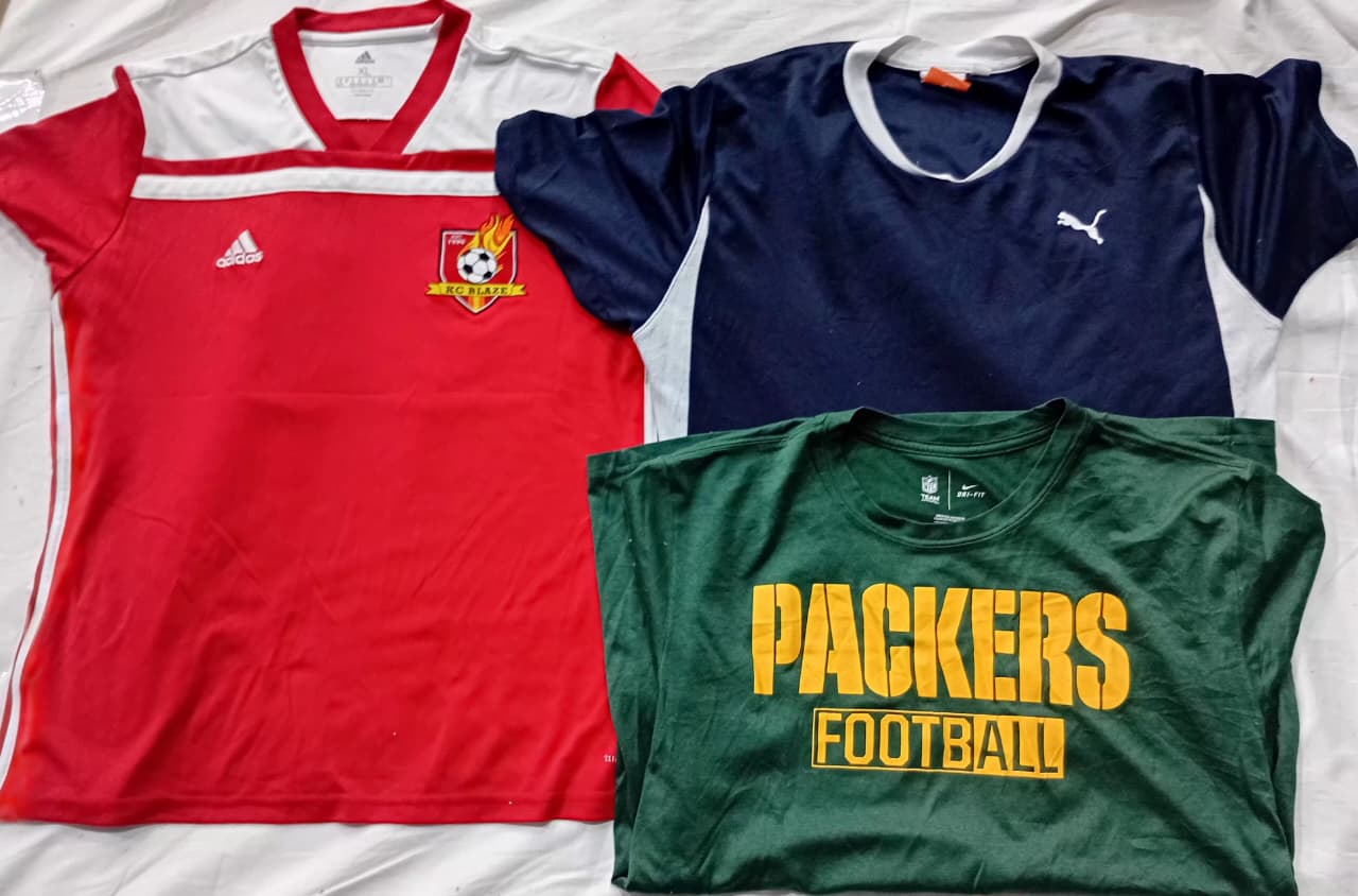 CR6042  Sports Mix Branded T-Shirts