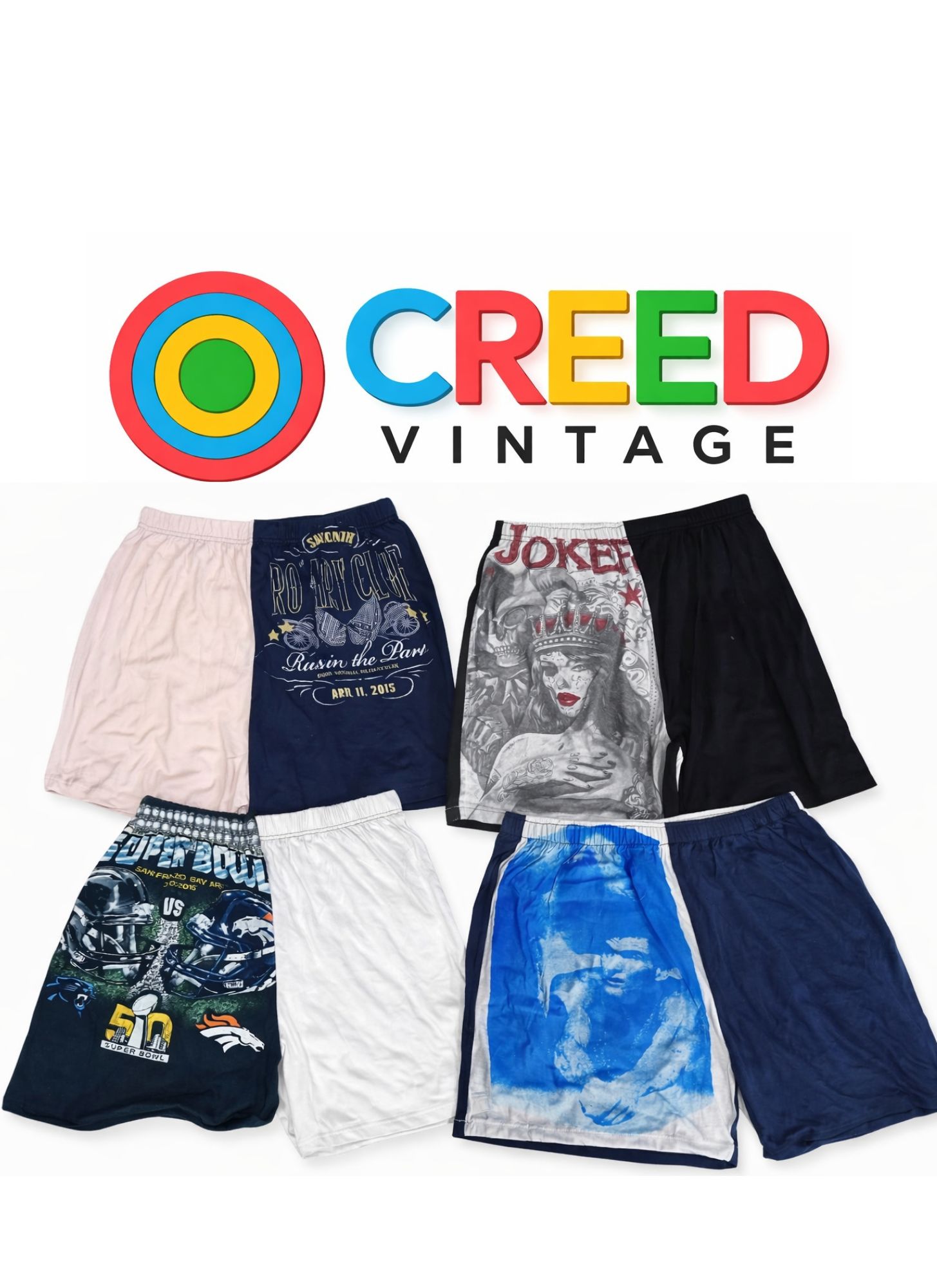 CR6048  Upcycled Shorts