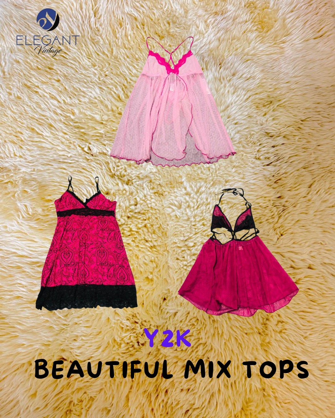 Y2K Beautiful Mix Tops - EV2207