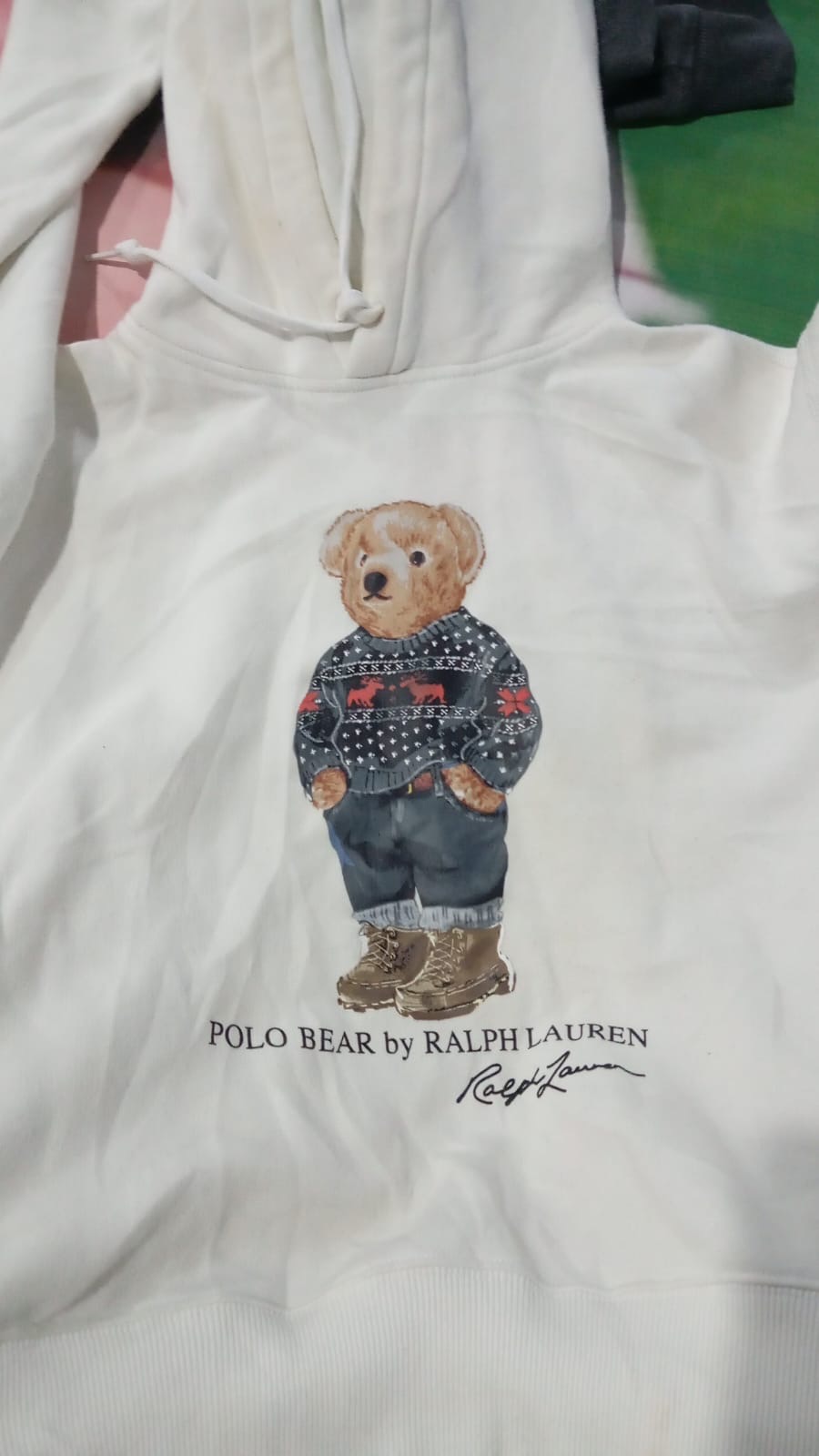 Ralph Lauren paddington bear and USA Flag