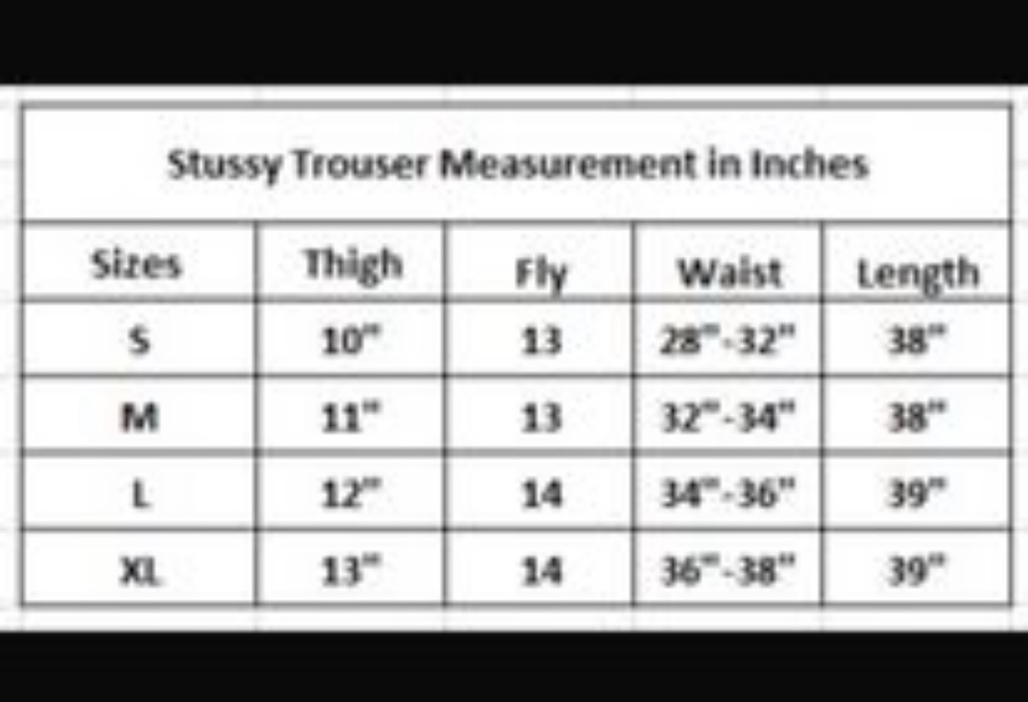 Stussy rework style fleeces trousers