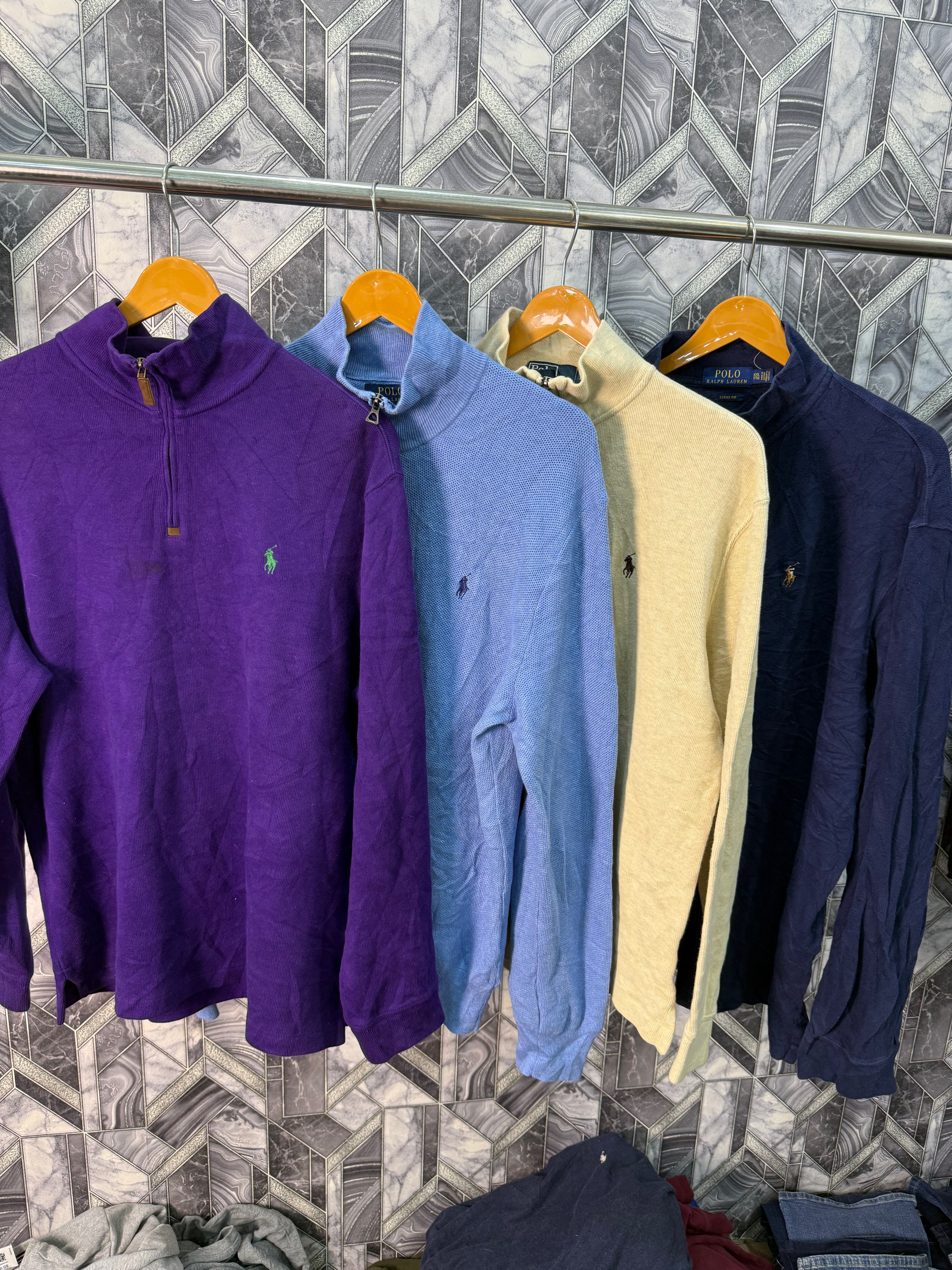 AVG-0180 Ralph Lauren 1/4 zipper