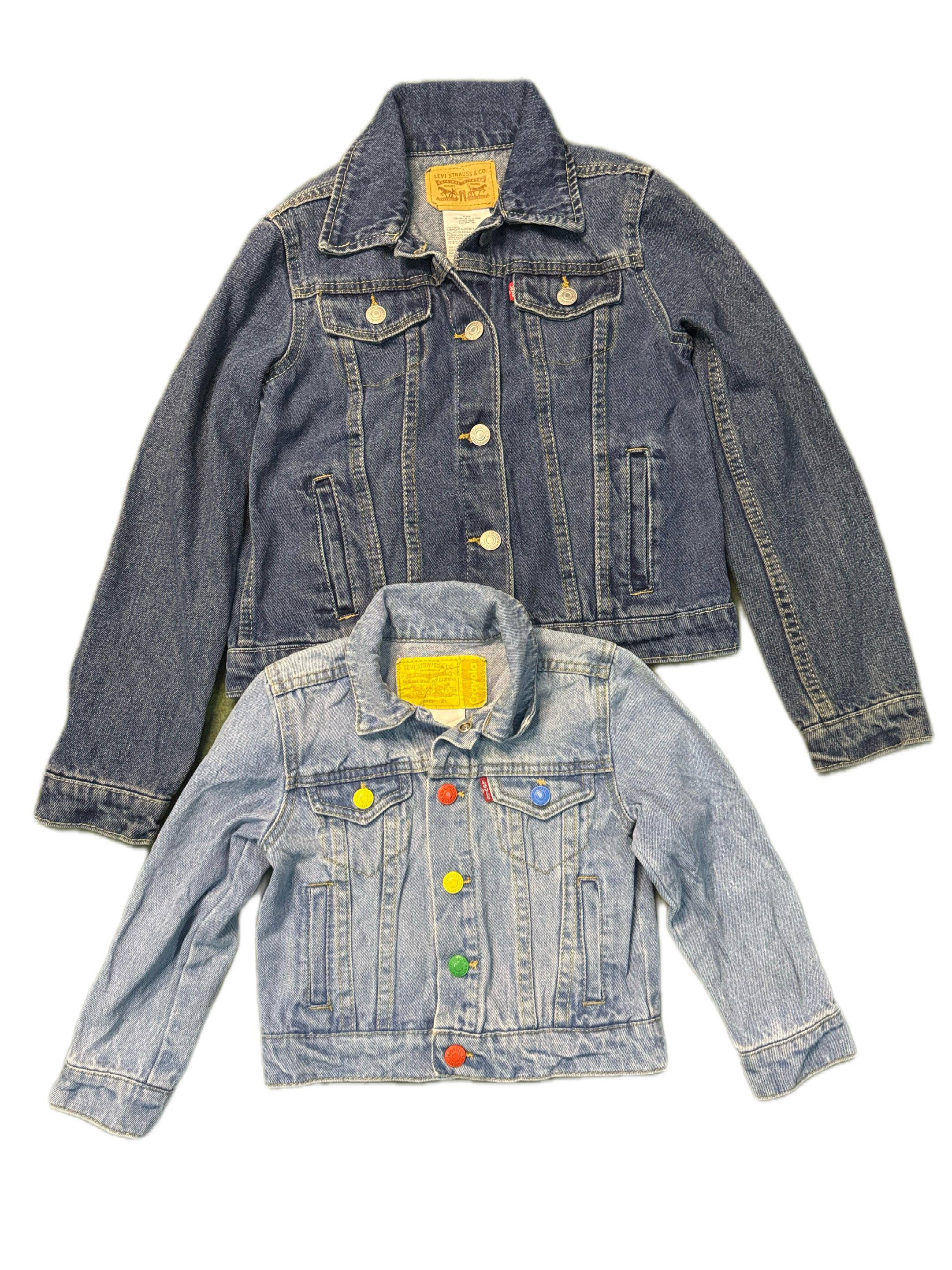 Kids Levi’s and Caraharrt jacket and hoodies