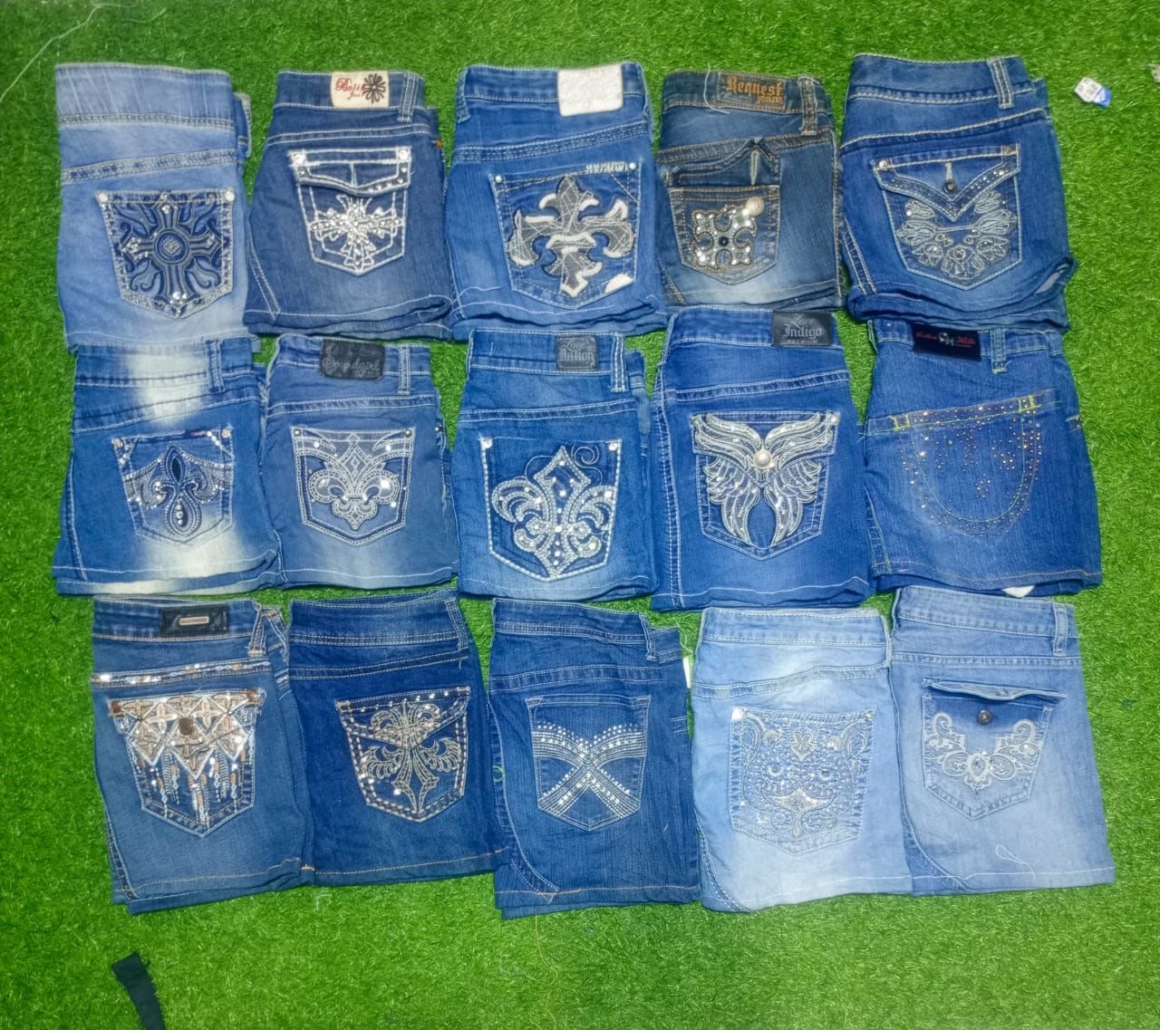 ANGELS JEANS AND OTHER MIX BRANDS MINI SKIRTS (ID 43)