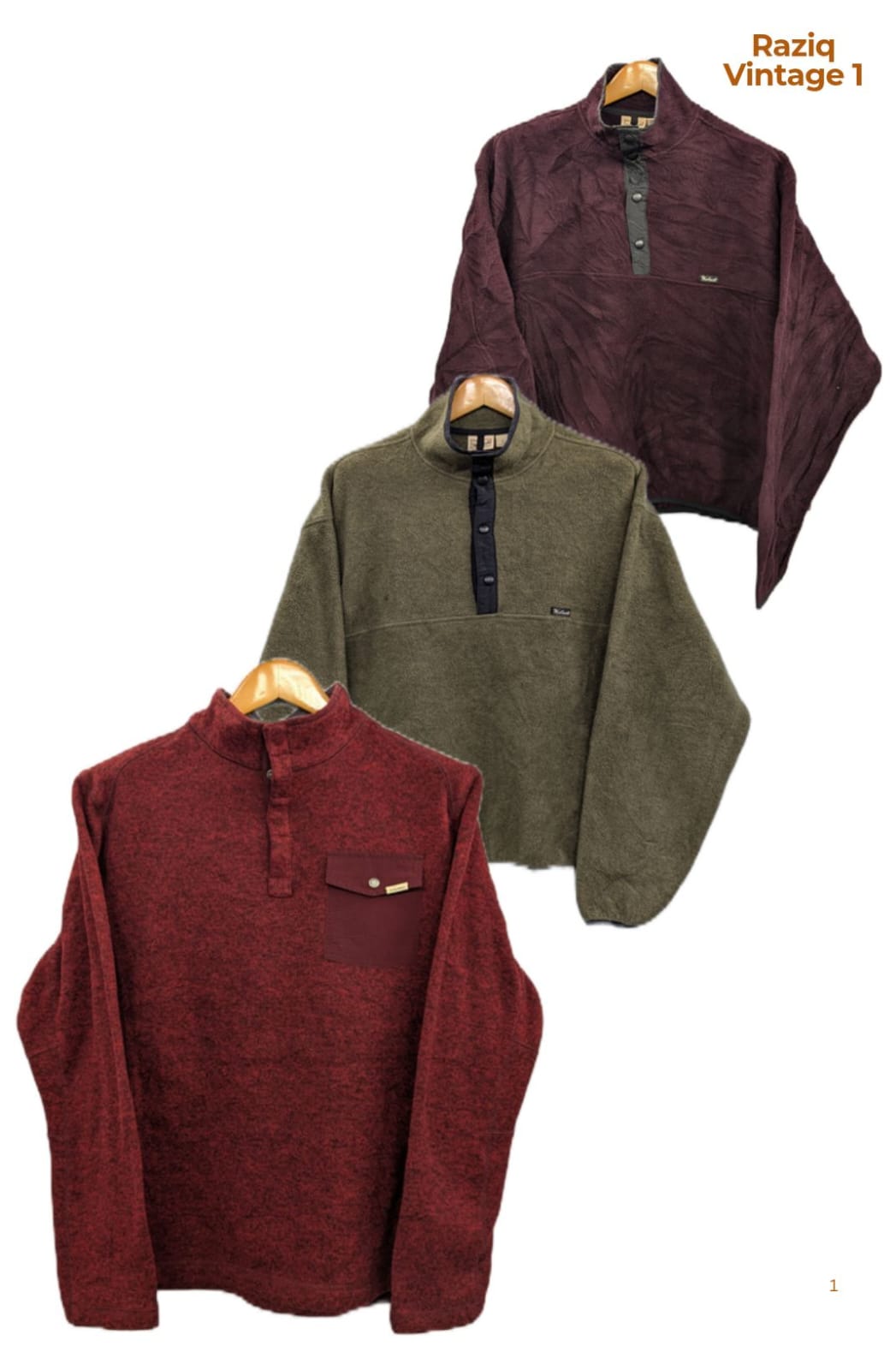 RV1873 Woolrich Fleece Jackets