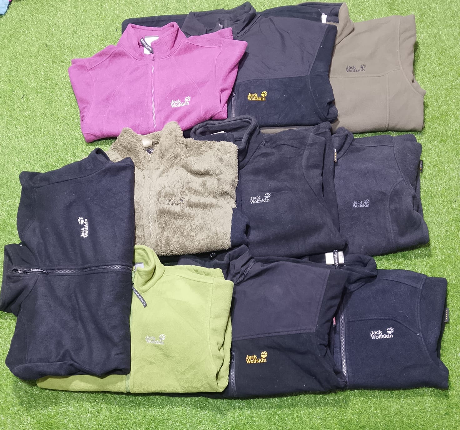 Jack wolf skin Fleece Jackets