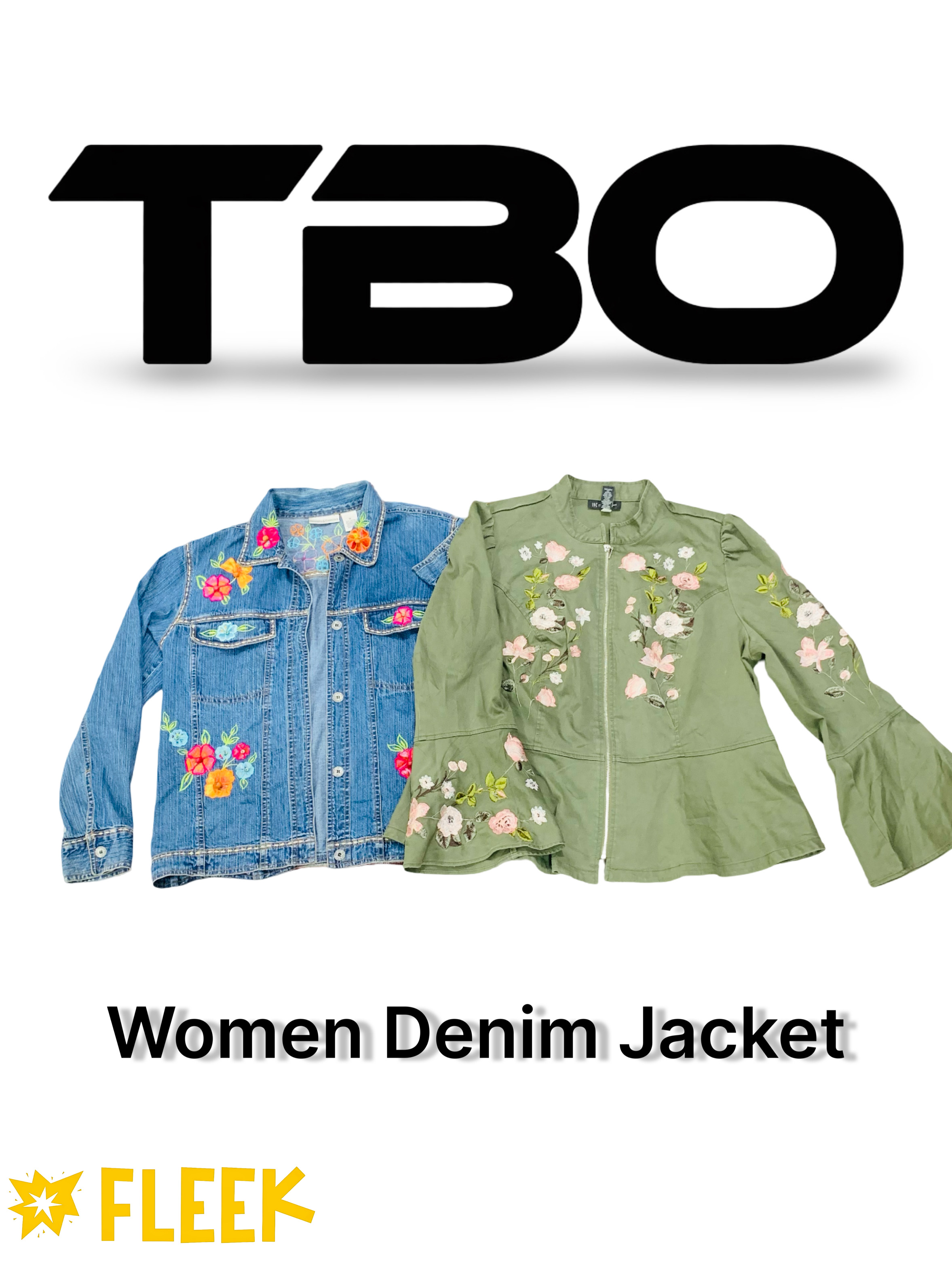Women Denim Jacket    (TBO-131)