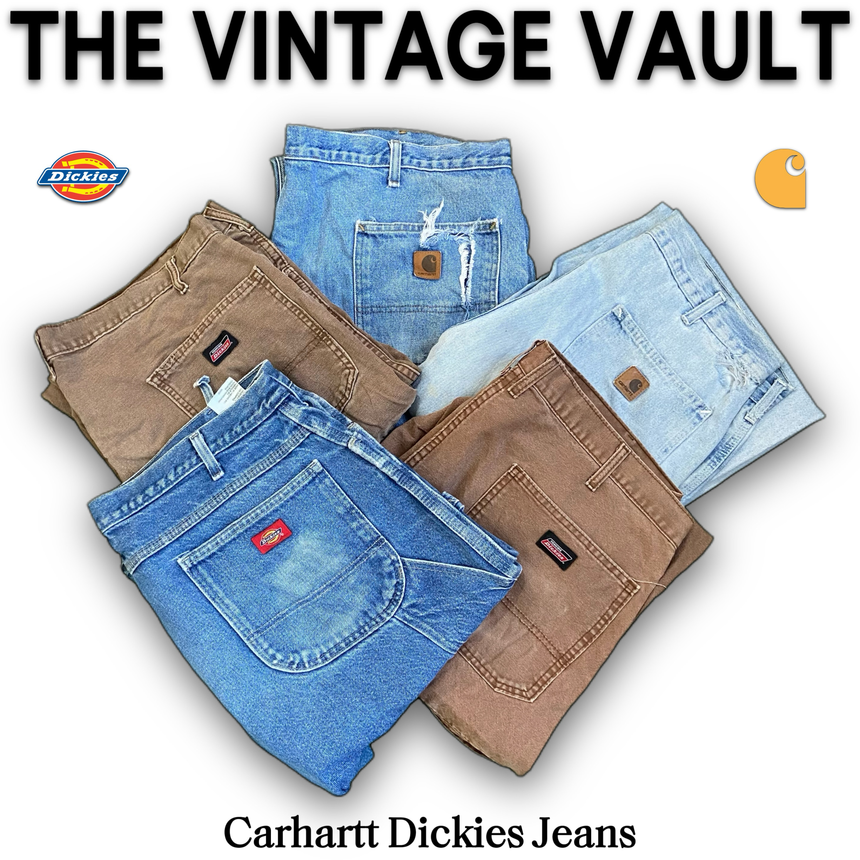 Jeans Carhartt Dickies de menuisier/travail