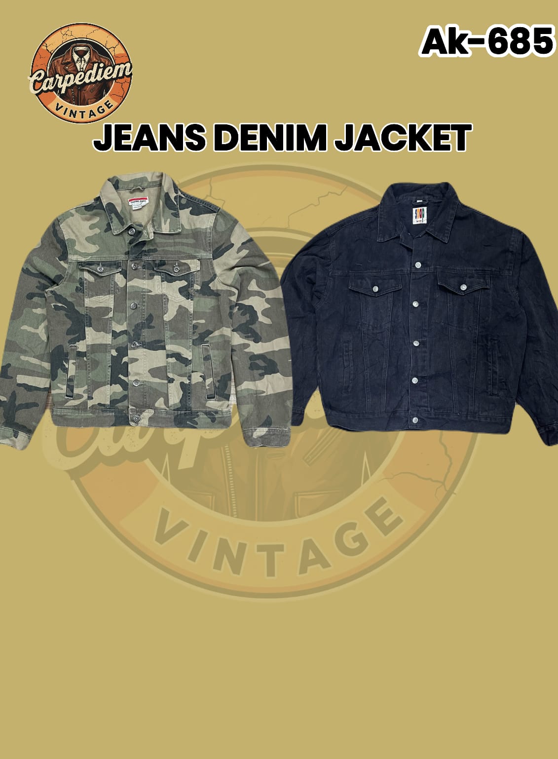 Jeans Denim Jacket Ak-685