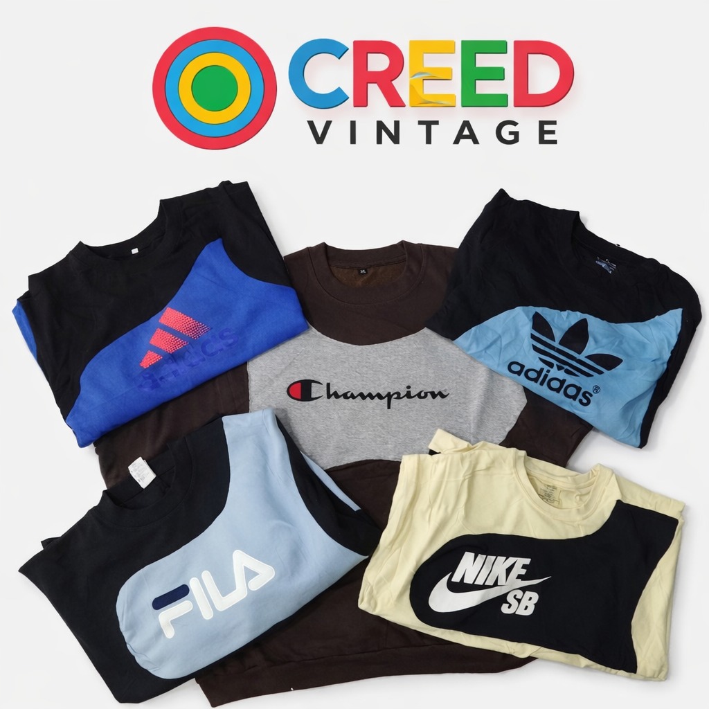 CR6063  Upcycled Mix Brand Sweatshirts