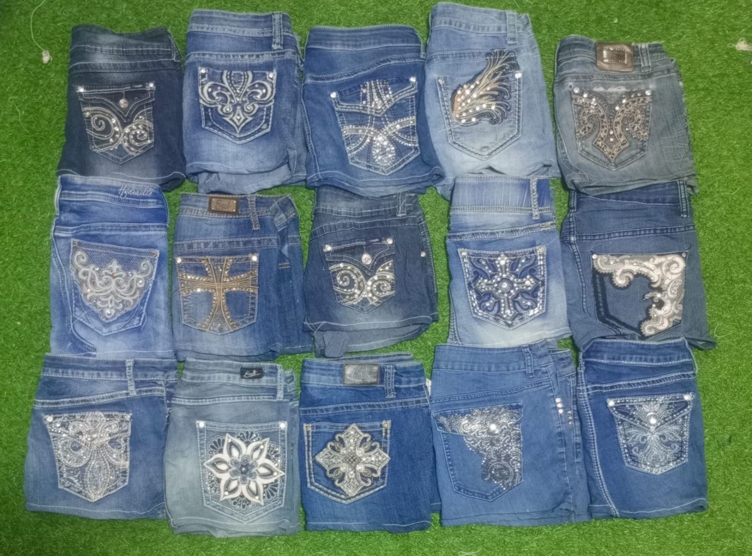 ANGELS JEANS AND OTHER MIX BRANDS MINI SKIRTS (ID 44)