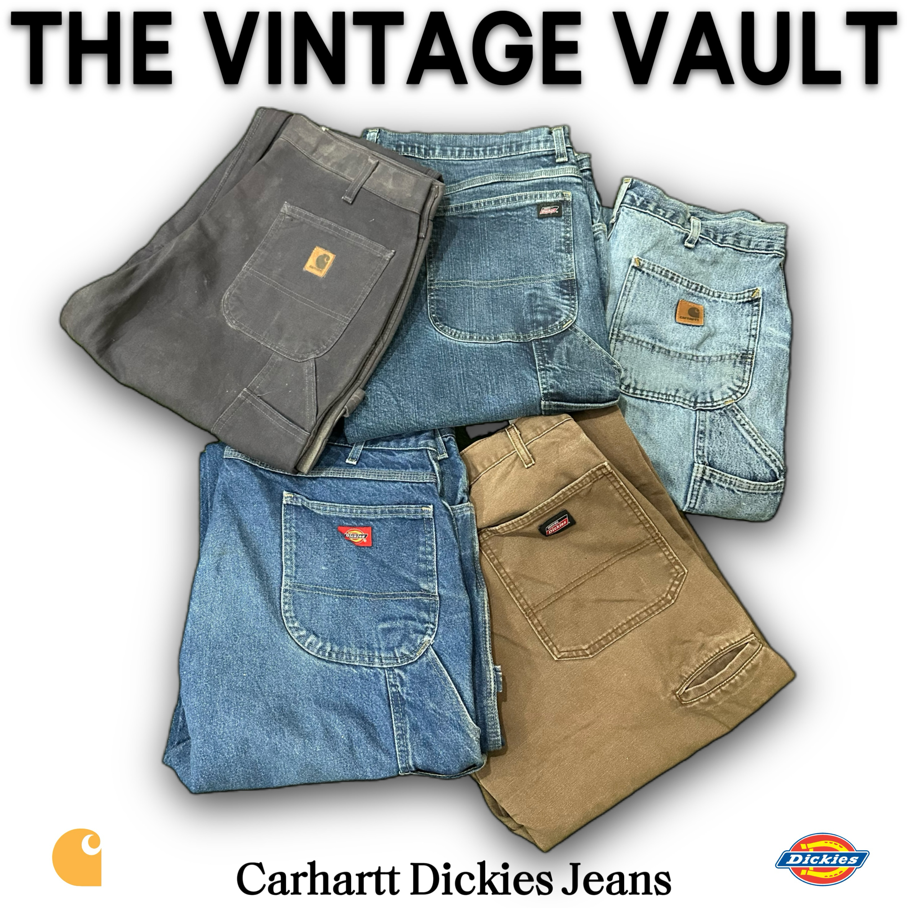 Carhartt Dickies Carpenter/Workwear Jeans