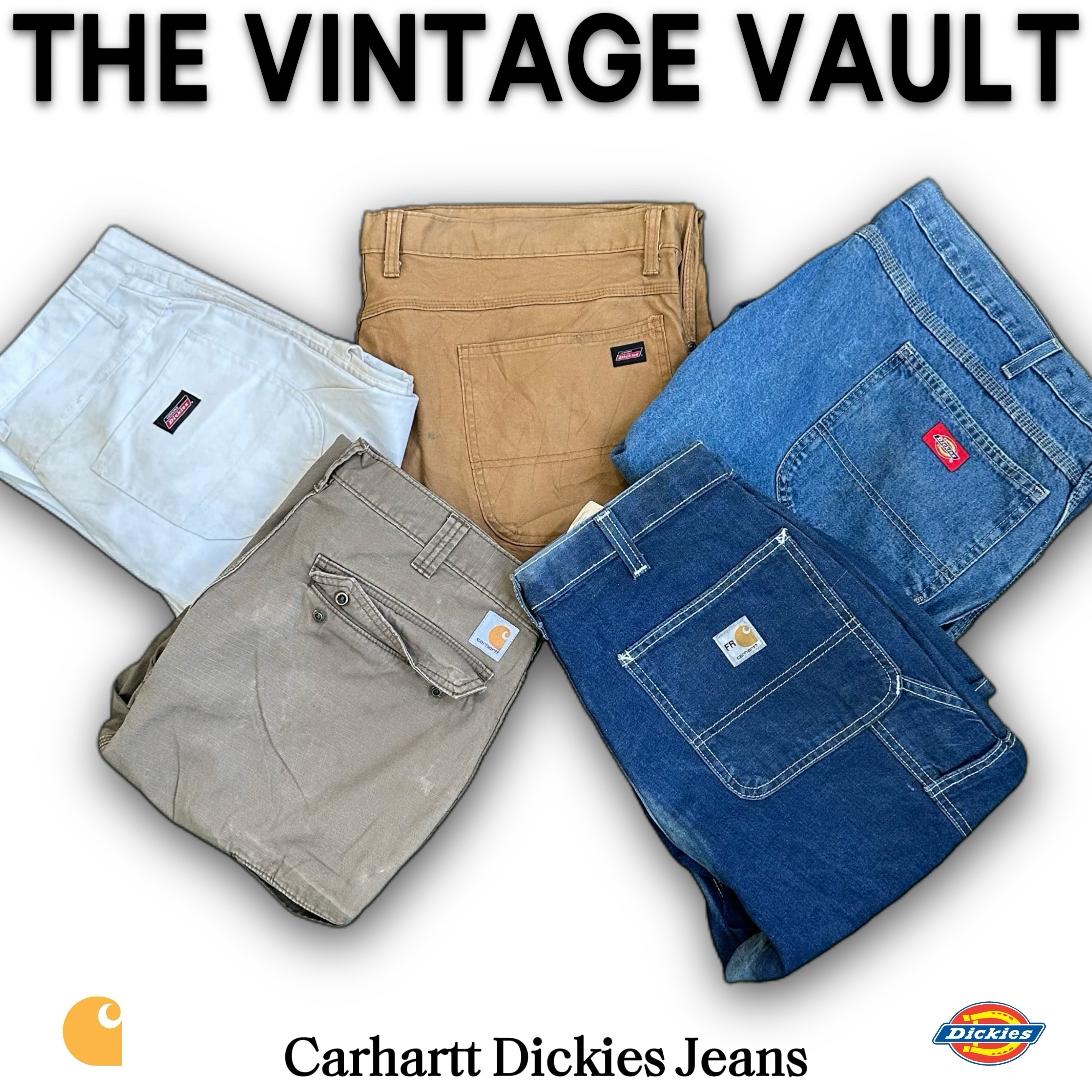 Carhartt Dickies Carpenter/Workwear Jeans