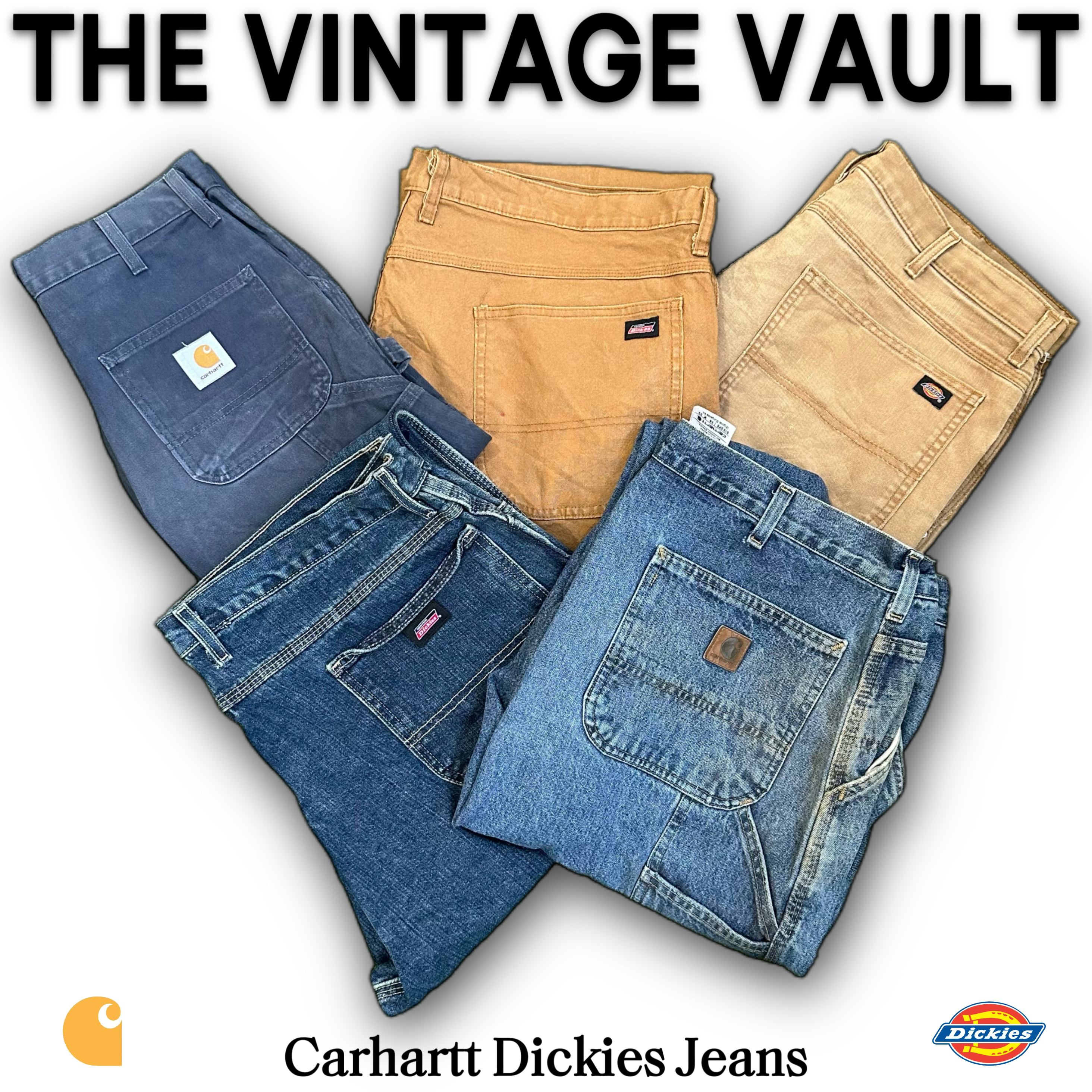 Carhartt Dickies Carpenter/Workwear Jeans