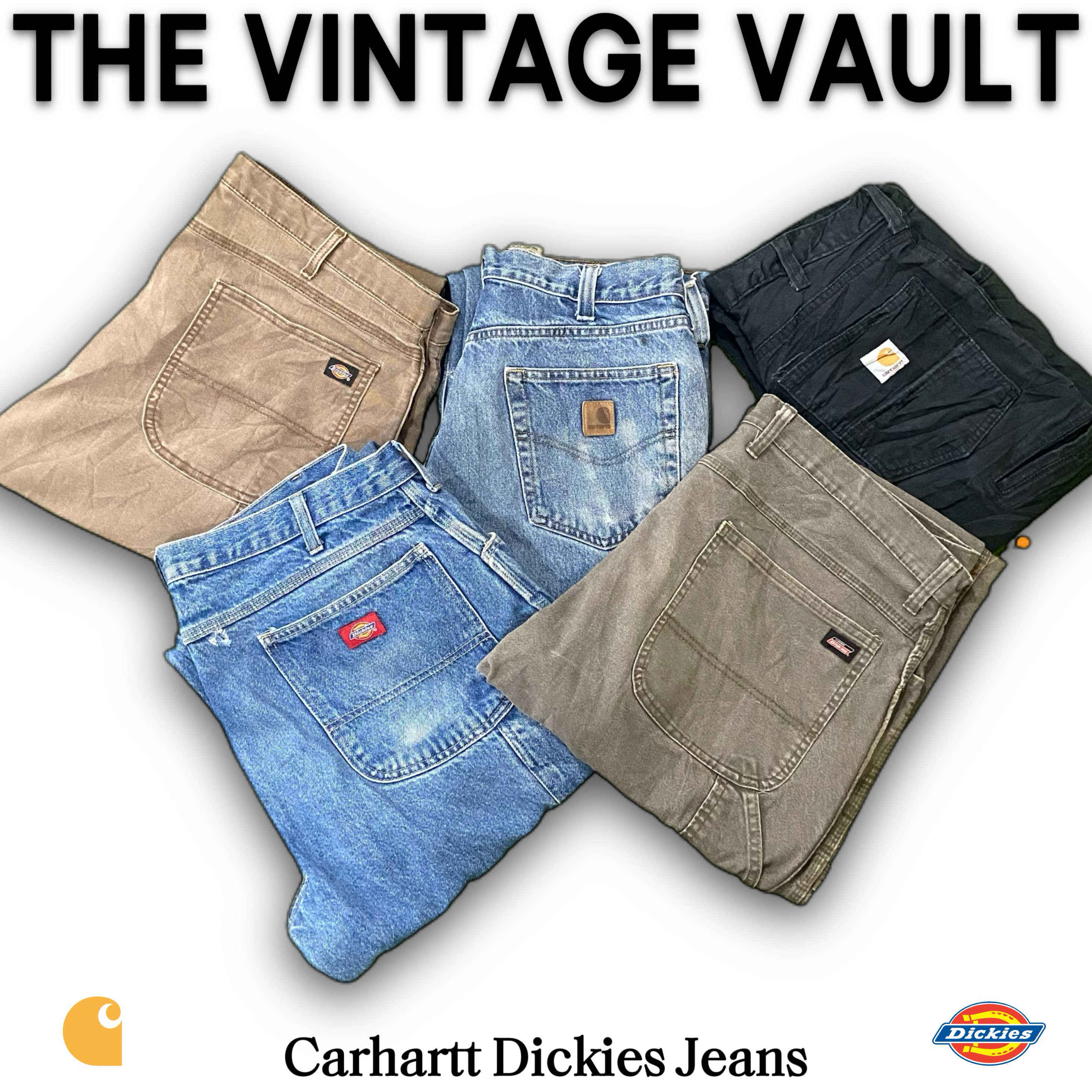 Carhartt Dickies Carpenter/Workwear Jeans