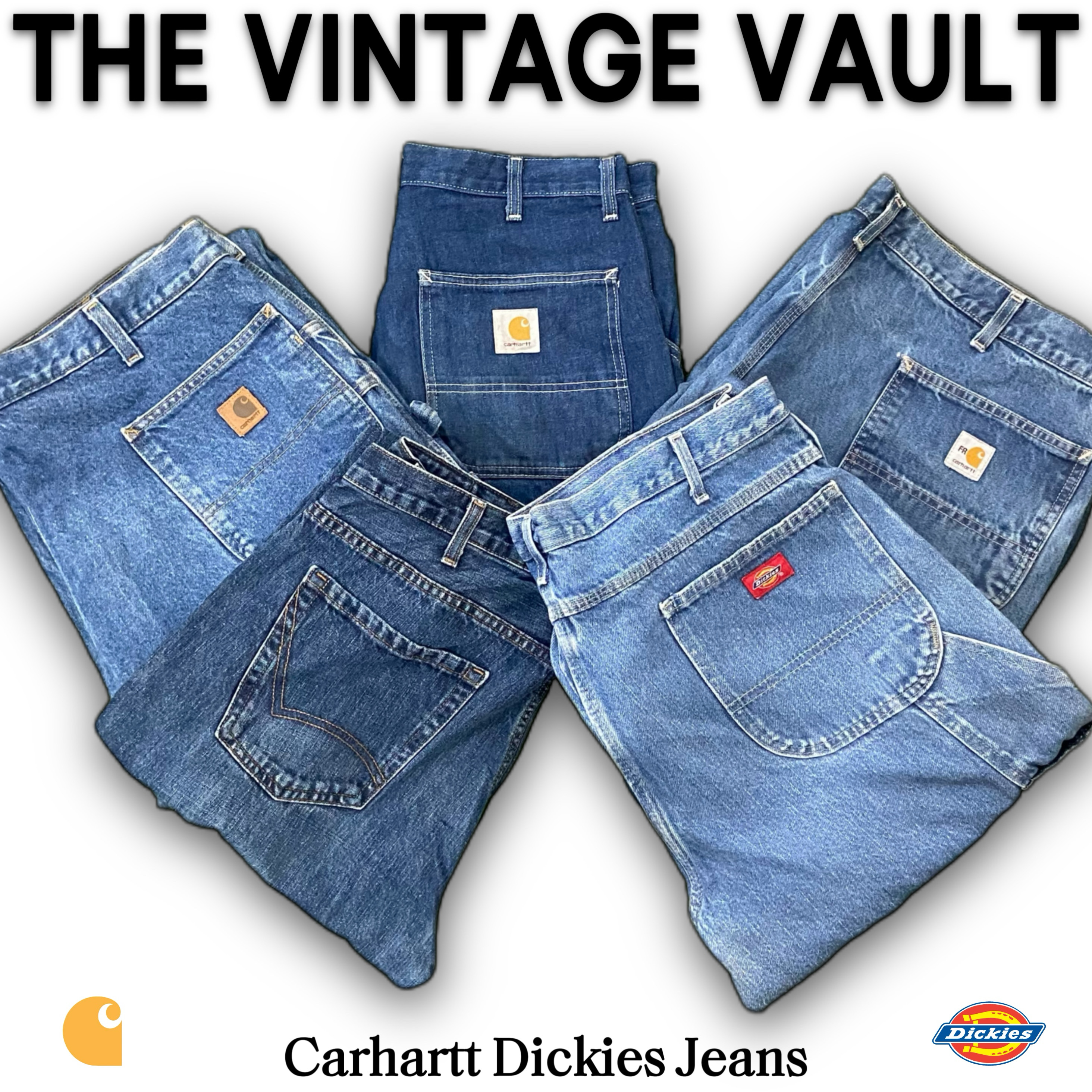 Carhartt Dickies Carpenter/Workwear Jeans