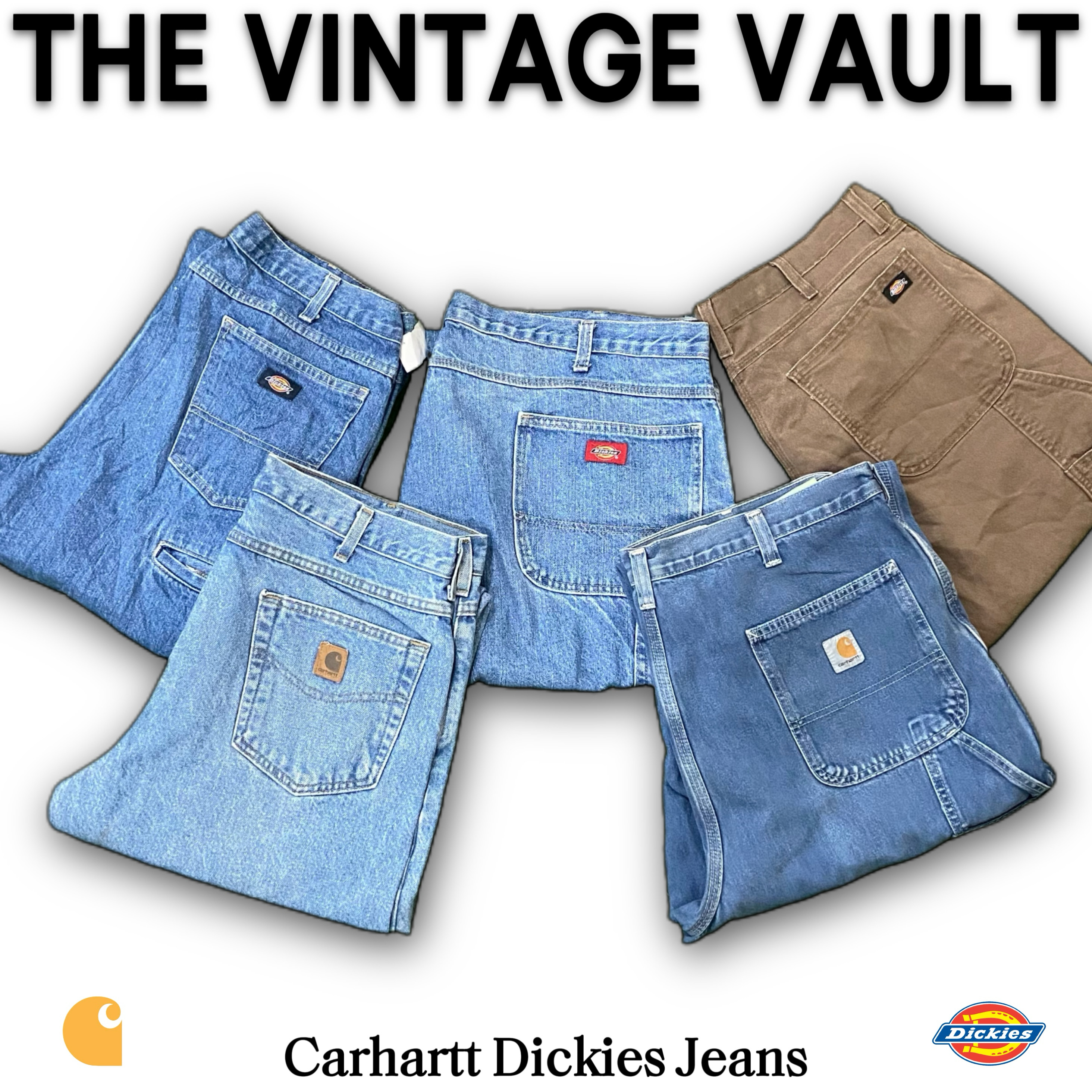 Carhartt Dickies Carpenter/Workwear Jeans