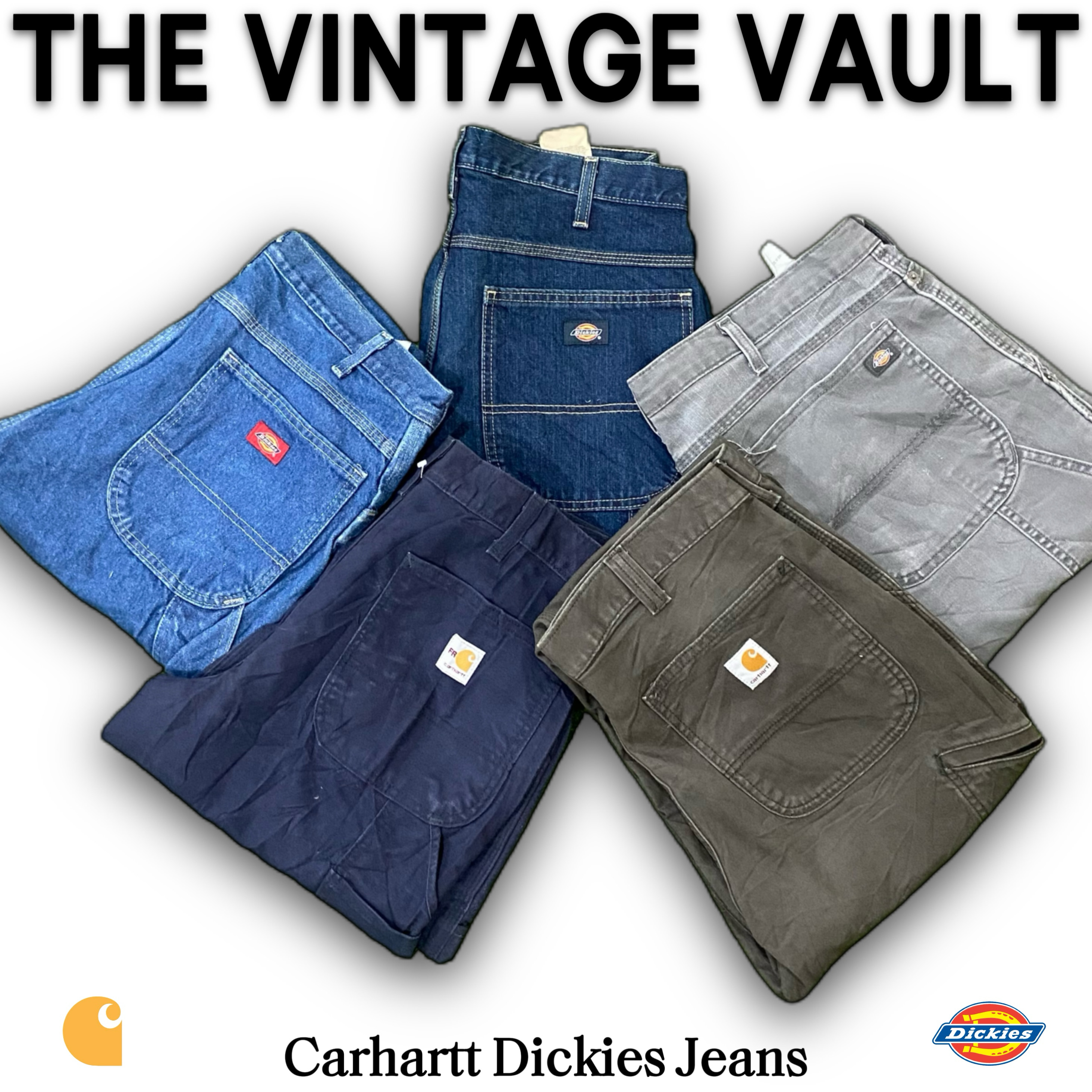 Carhartt Dickies Carpenter/Workwear Jeans