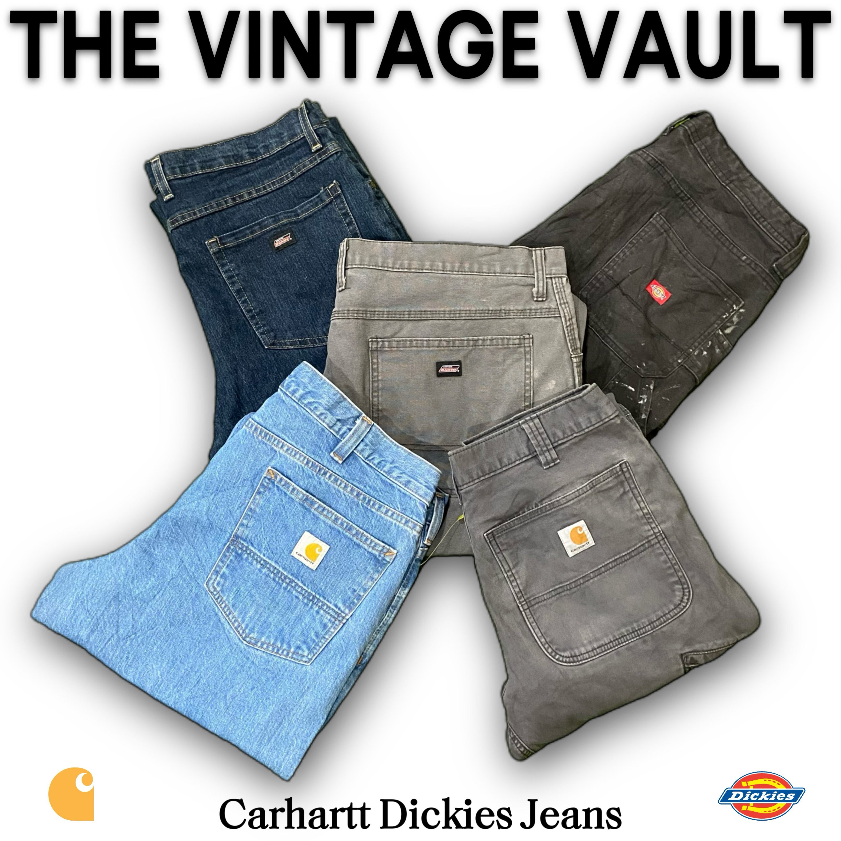 Carhartt Dickies Carpenter/Workwear Jeans