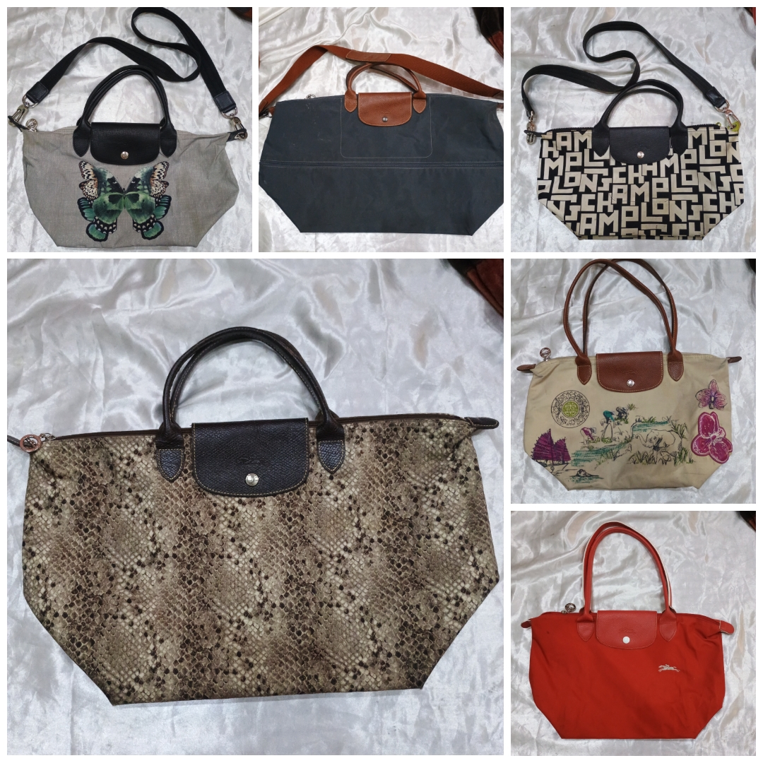 Longchamp Le Pliage – 21 Bags Wholesale Lot
