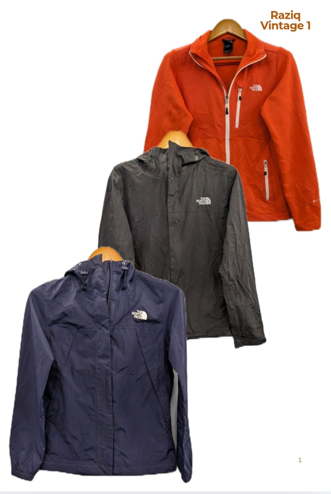 RV1889 The North face Vestes