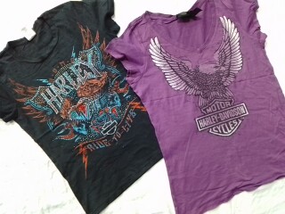 CR6079 Vintage Harley-Davidson Baby Tees