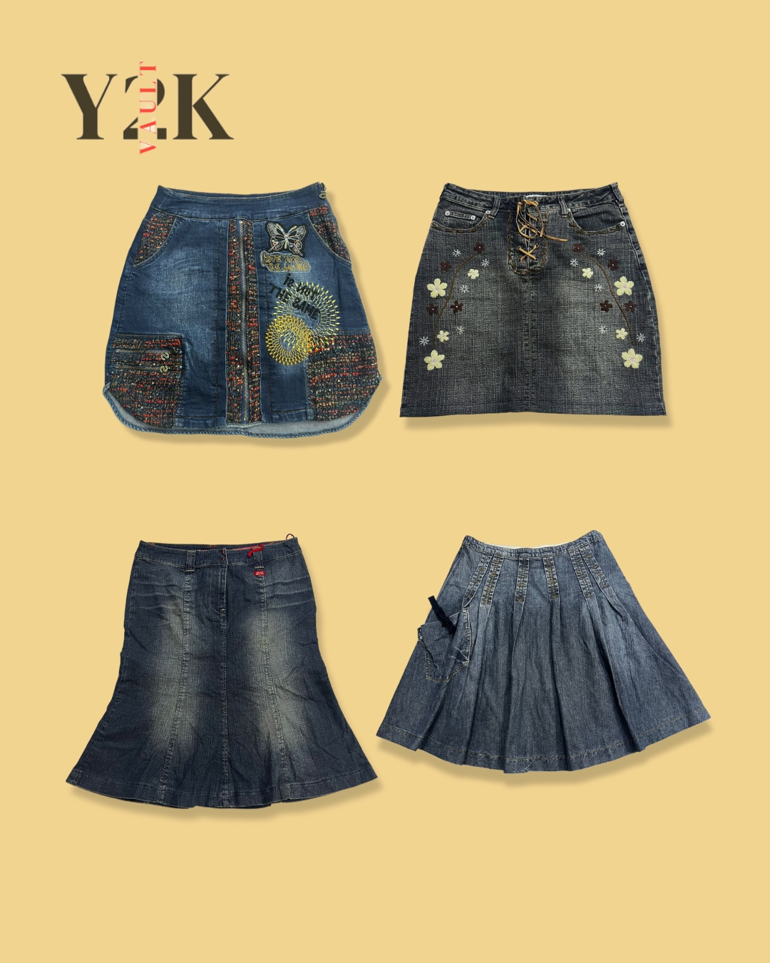 Y2K Skirt Edit (Yv-593)