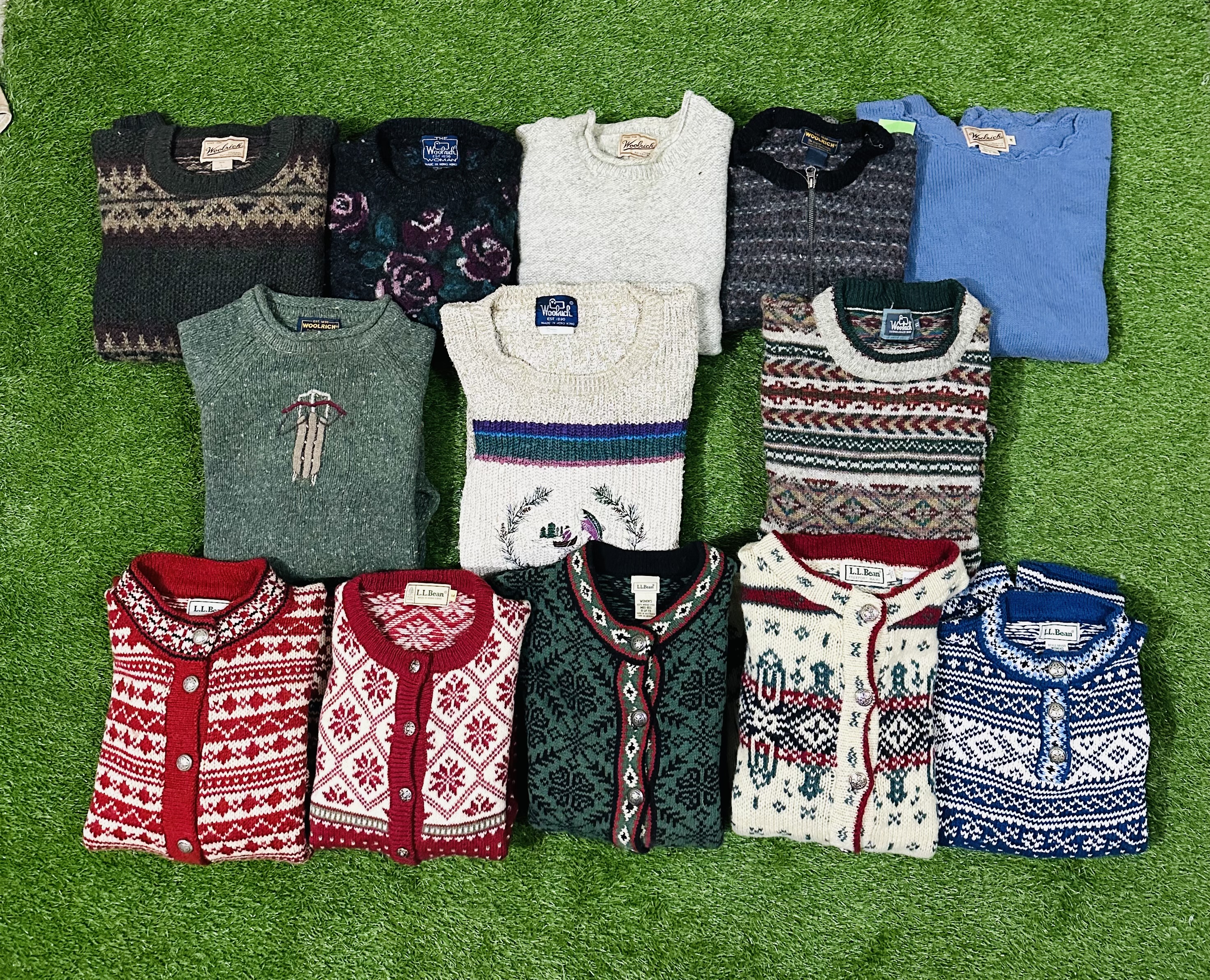 Woolrich et LL.Bean pull