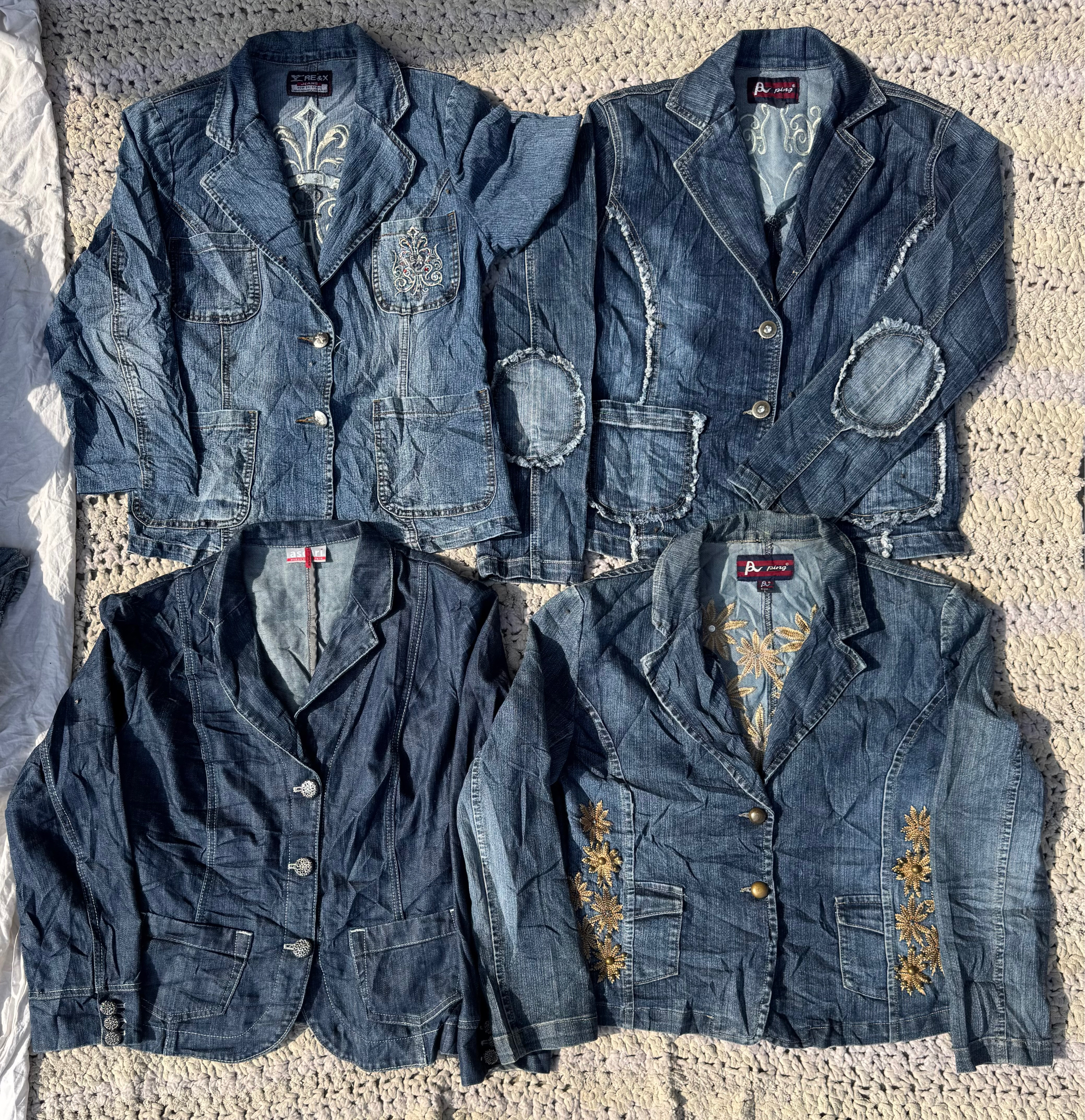 Denim women’s blazer