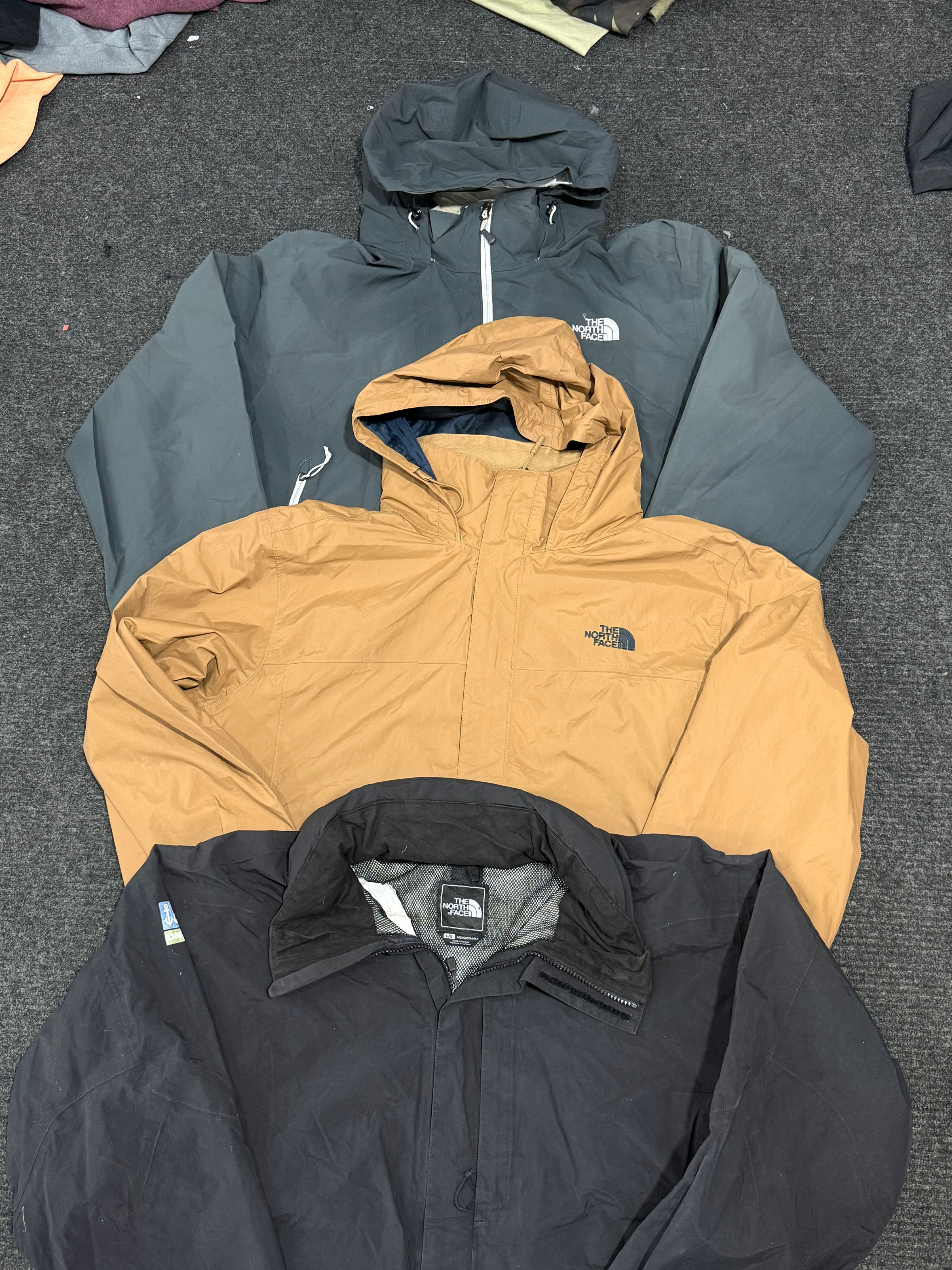 Les vestes The North Face
